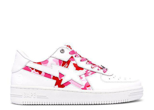 A Bathing Ape BapeSta Icon ABC Camo "Pink"