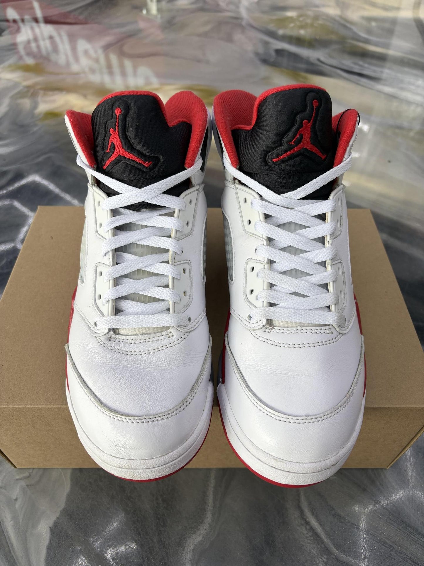 Jordan 5 "Fire Red" Used Size 8.5