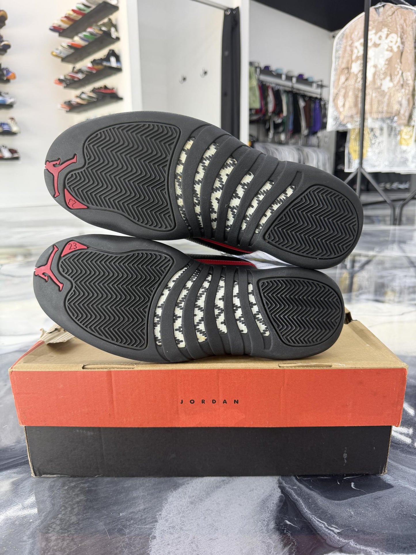 Jordan 12 "Taxi Flip" Used Size 10.5