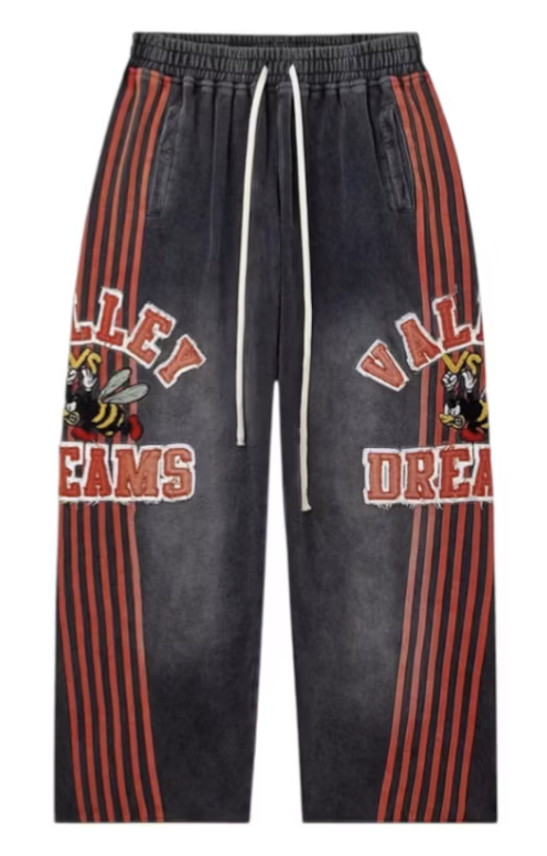 Vale Anthem Track Sweatpants "Black/Red"