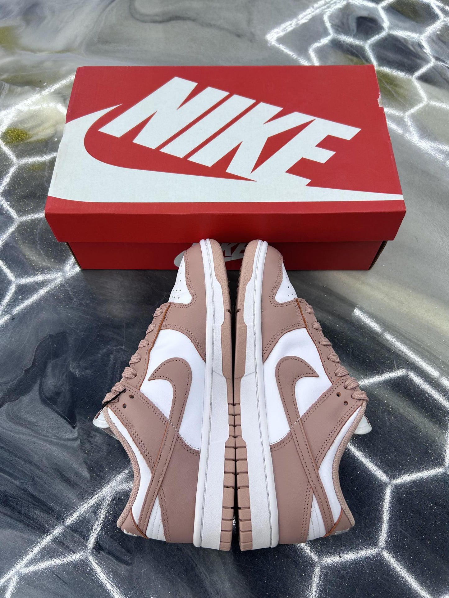 Nike Dunk Low "Rose Whisper" Used Size 6.5Y/8W