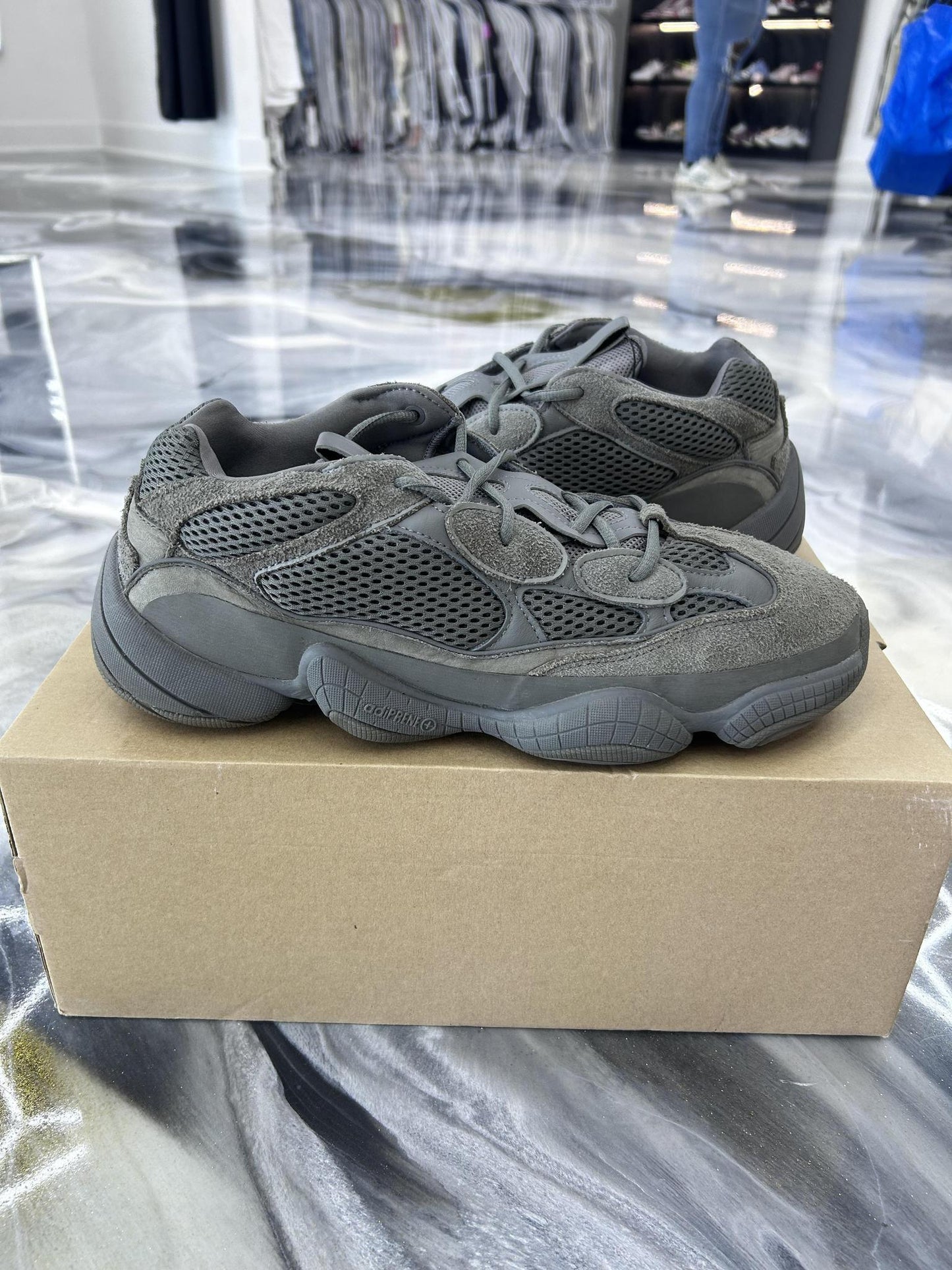 Yeezy 500 "Granite" Used Size 13