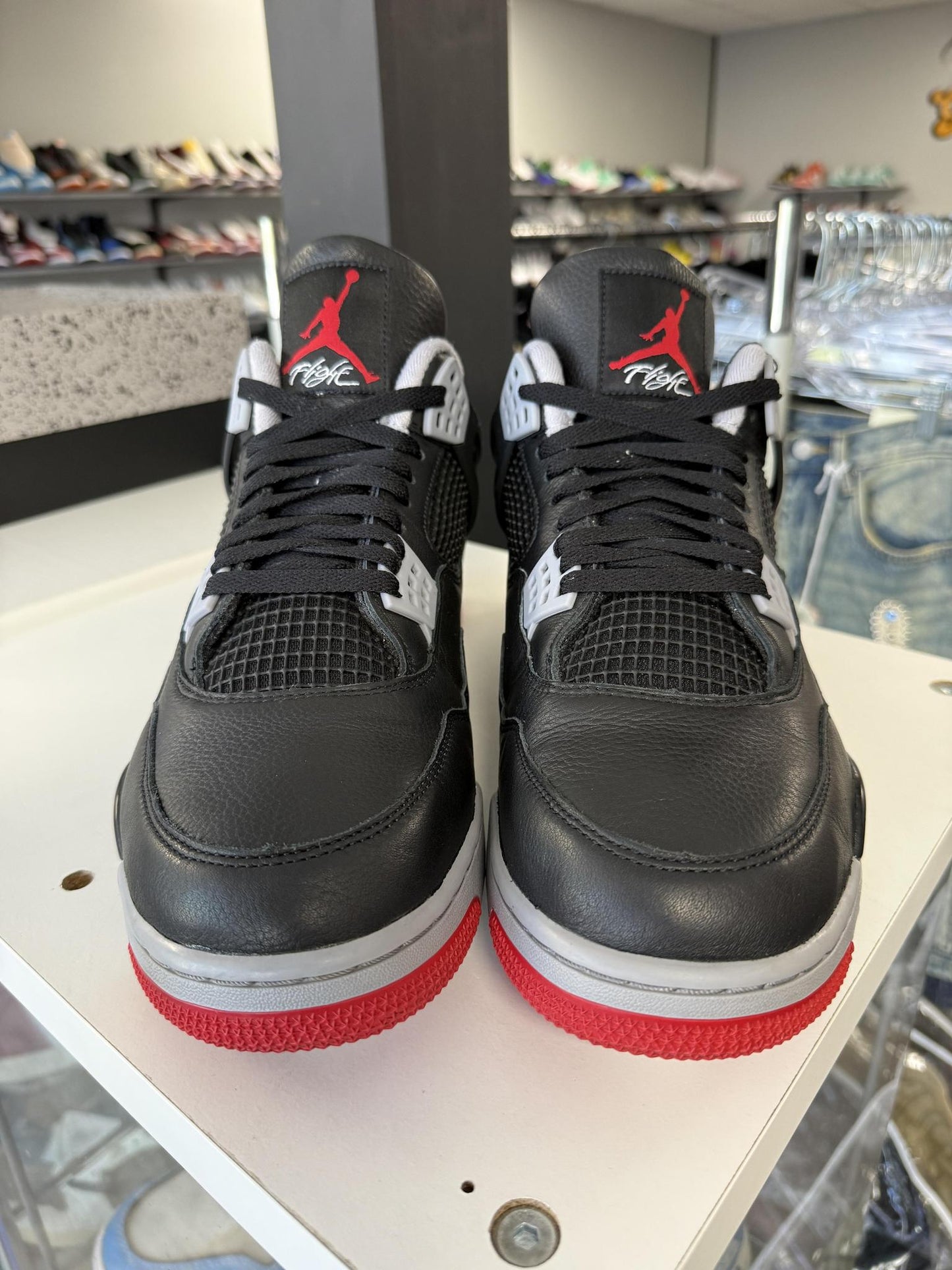 Jordan 4 "Bred Reimagined" Used Size 14