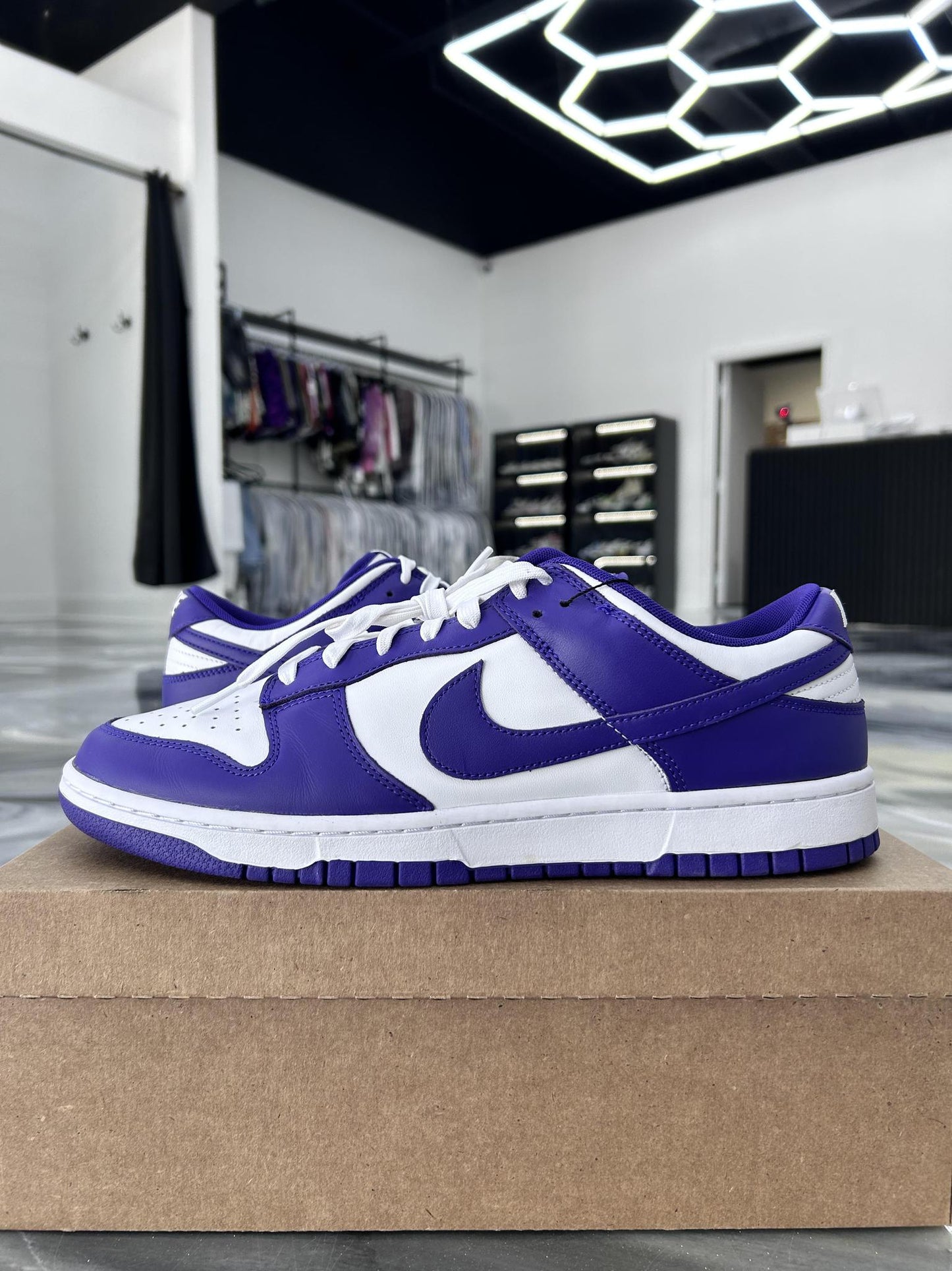 Nike Dunk Low "Court Purple" Used Size 13