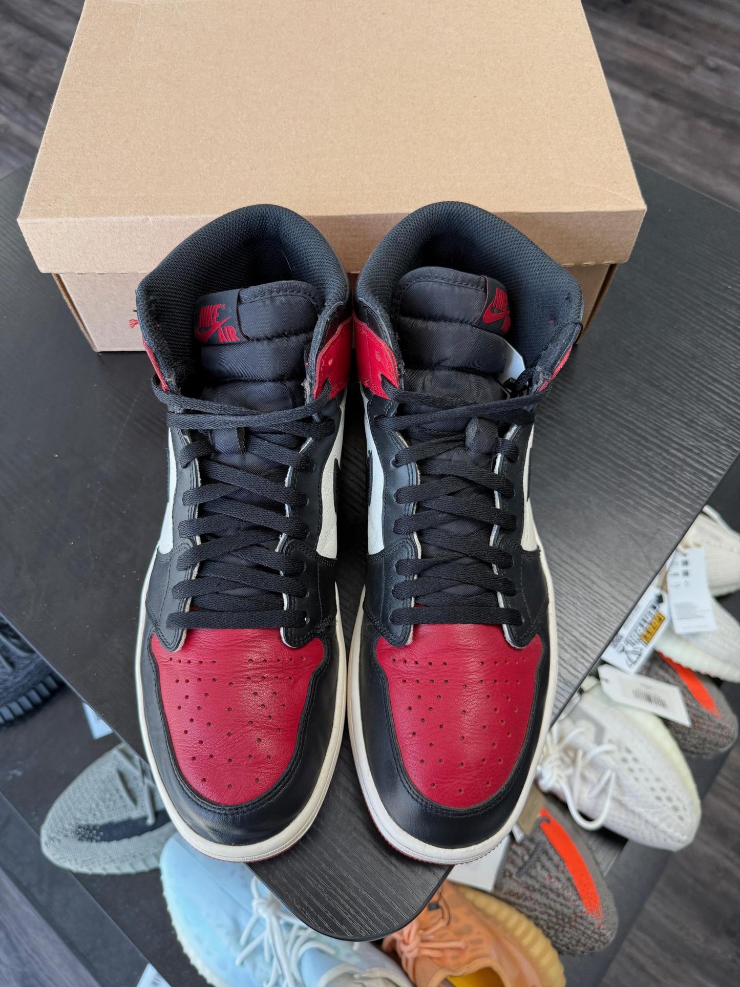 Jordan 1 "Bred Toe" Used Size 13
