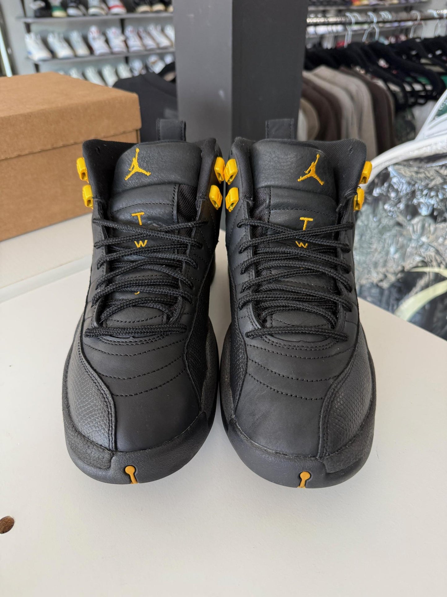 Jordan 12 "Black Taxi" Used Size 9