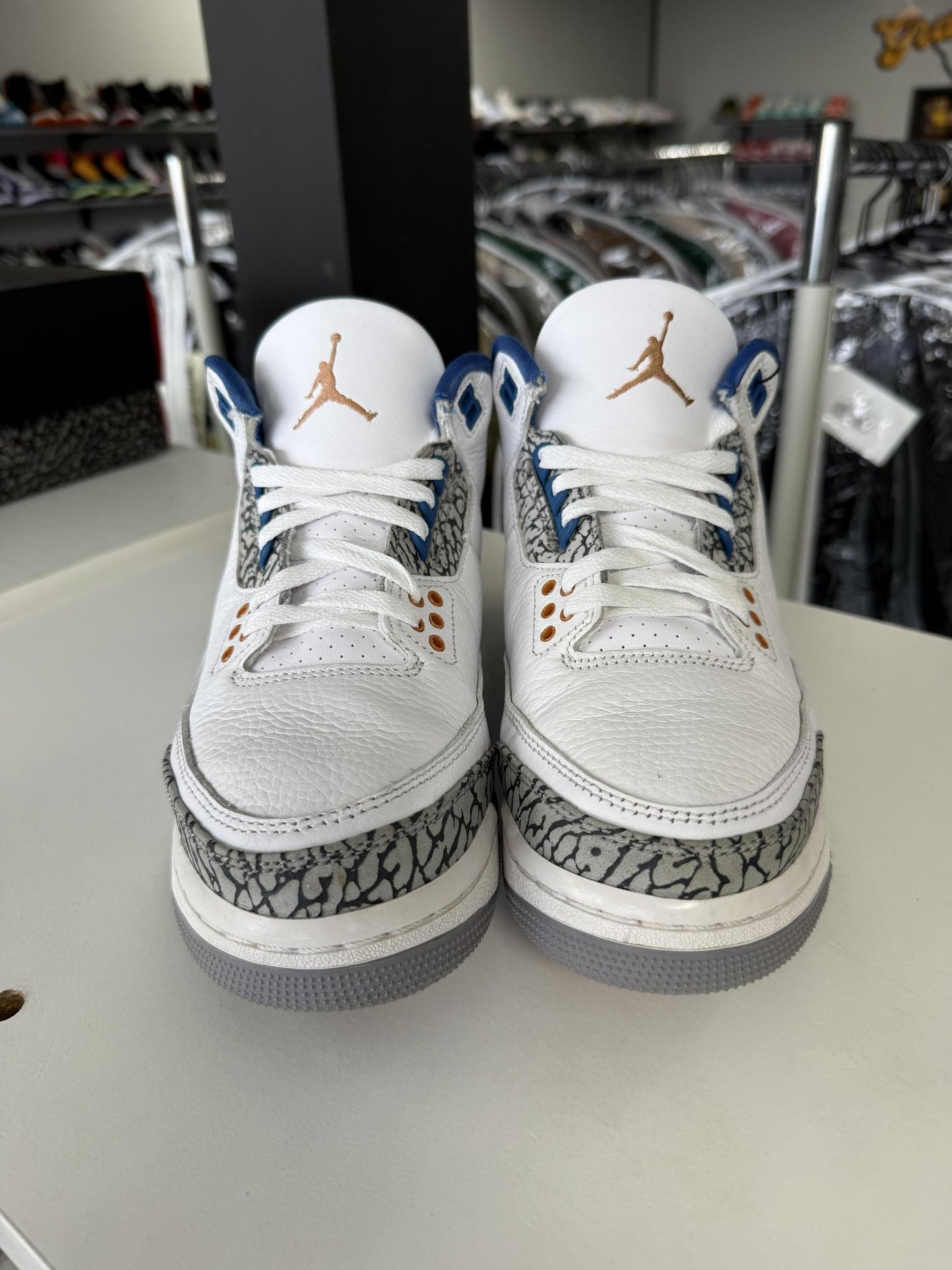 Jordan 3 Wizards Used Size 6.5Y/8W