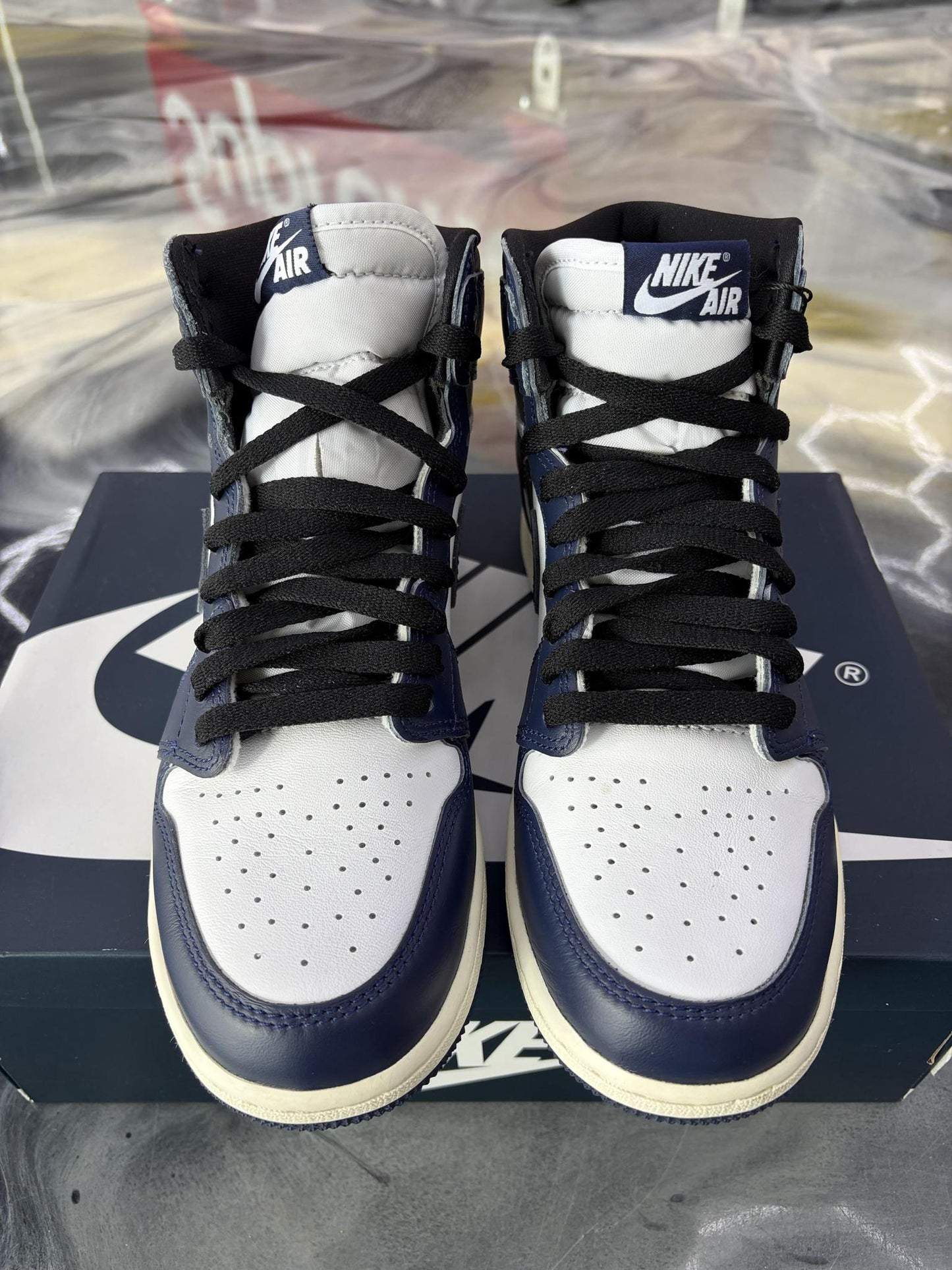 Jordan 1 High "Midnight Navy" Used Size 7Y/8.5W