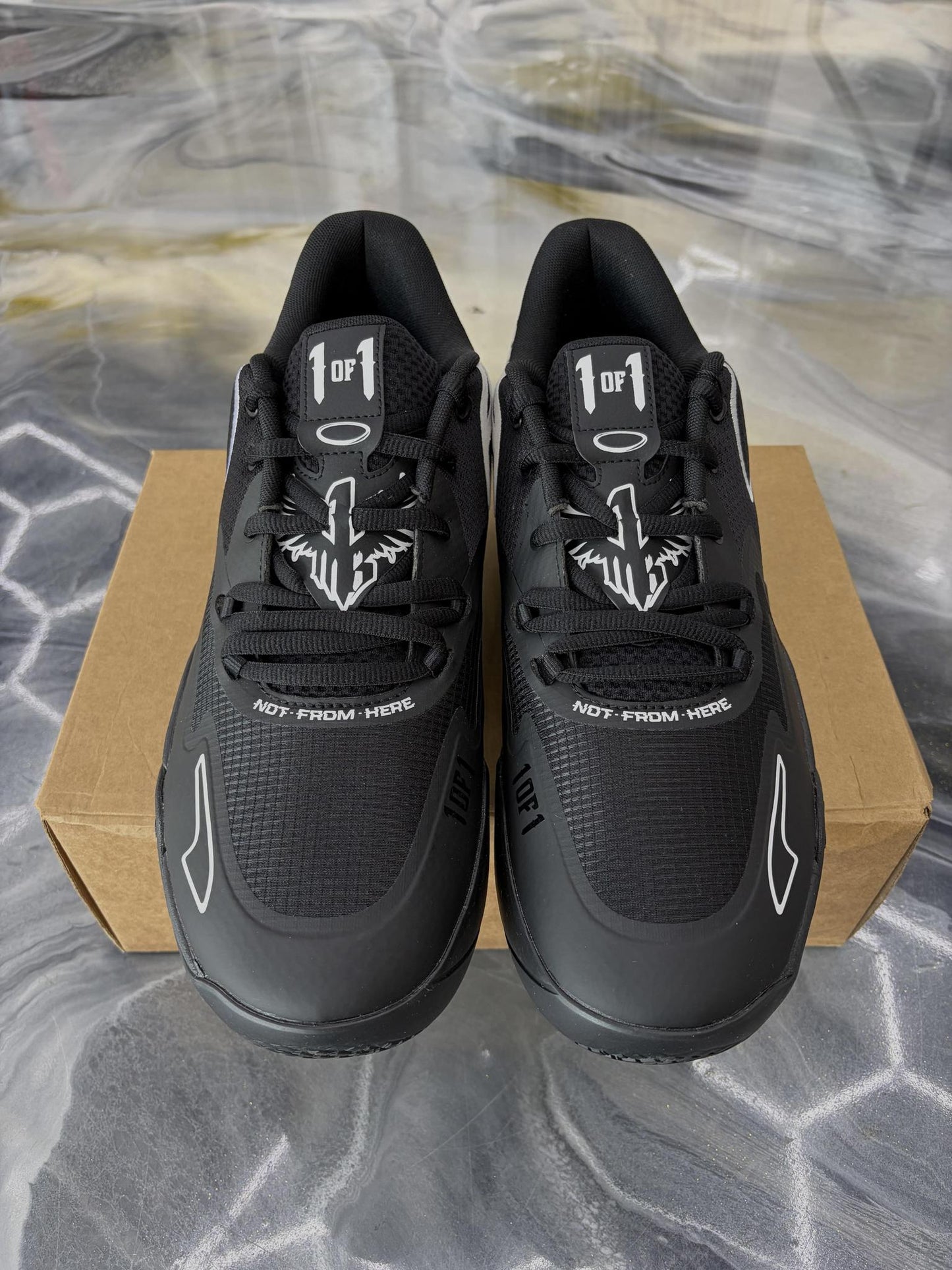 Puma Lamelo Ball MB.03 "Black" Used Size 13