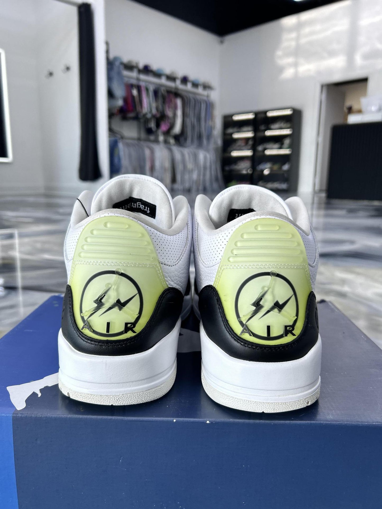 Jordan 3 "Fragment" Used Size 13