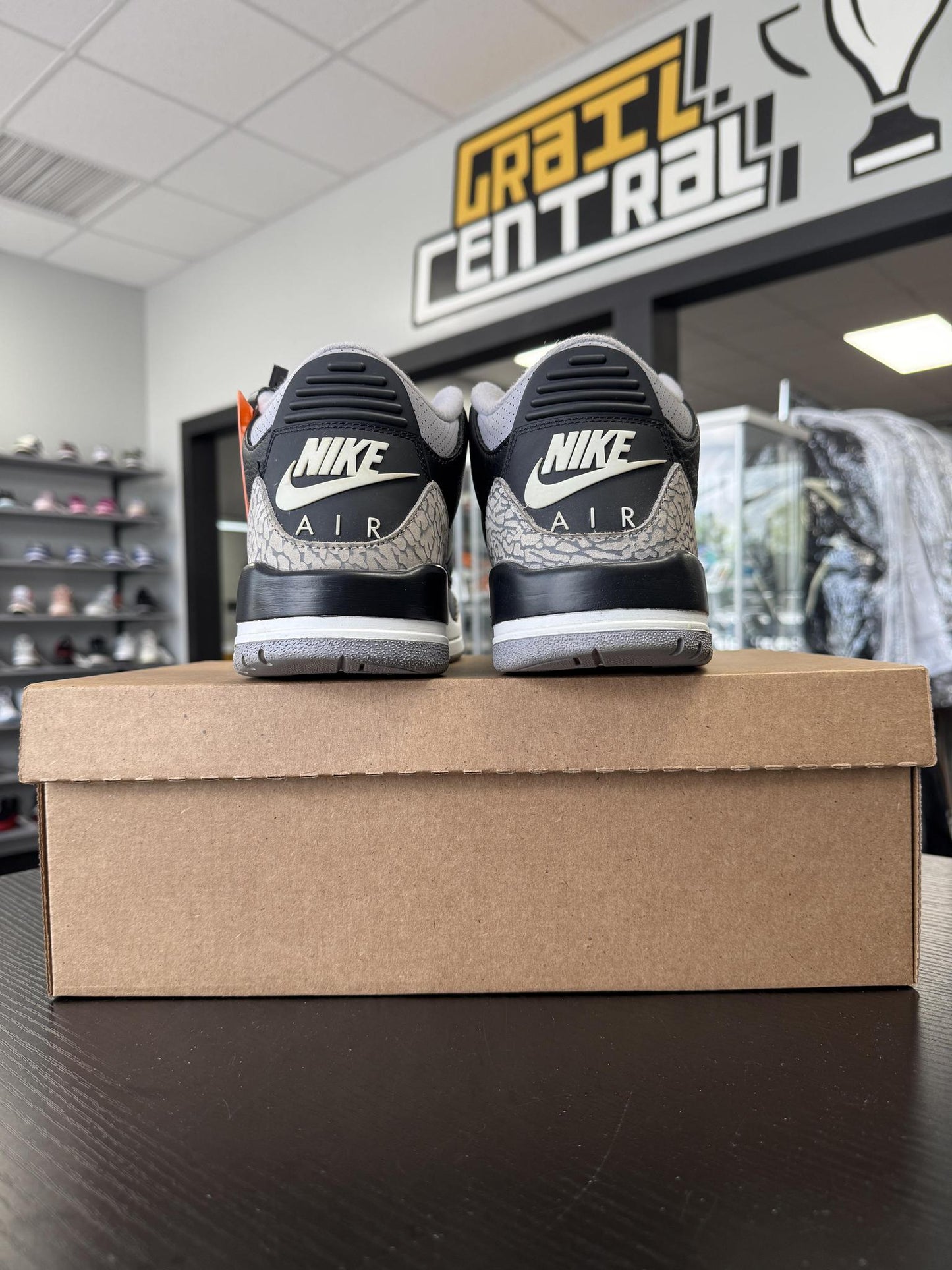 Jordan 3 "Black Cement" Used Size 10.5