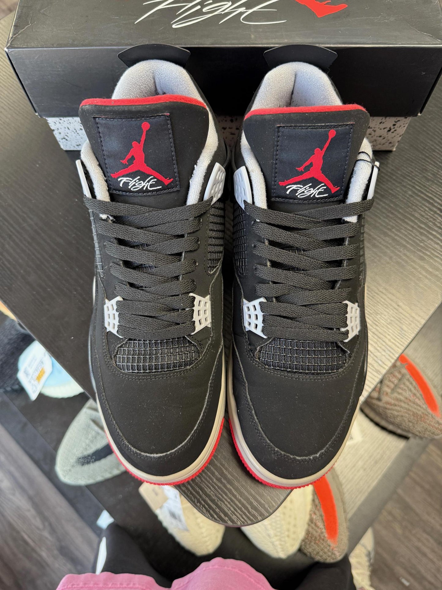 Jordan 4 "Bred" Used Size 12
