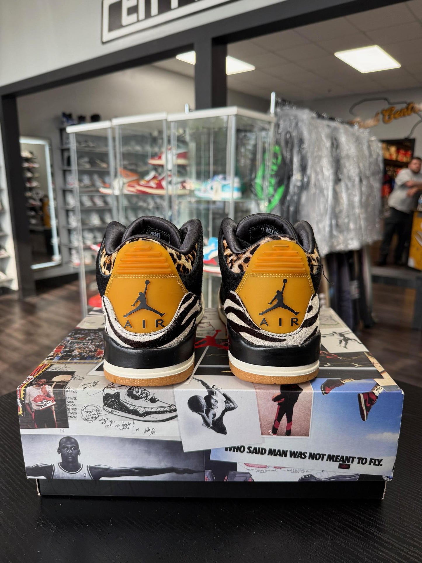 Jordan 3 "Animal Instinct" Used Size 10