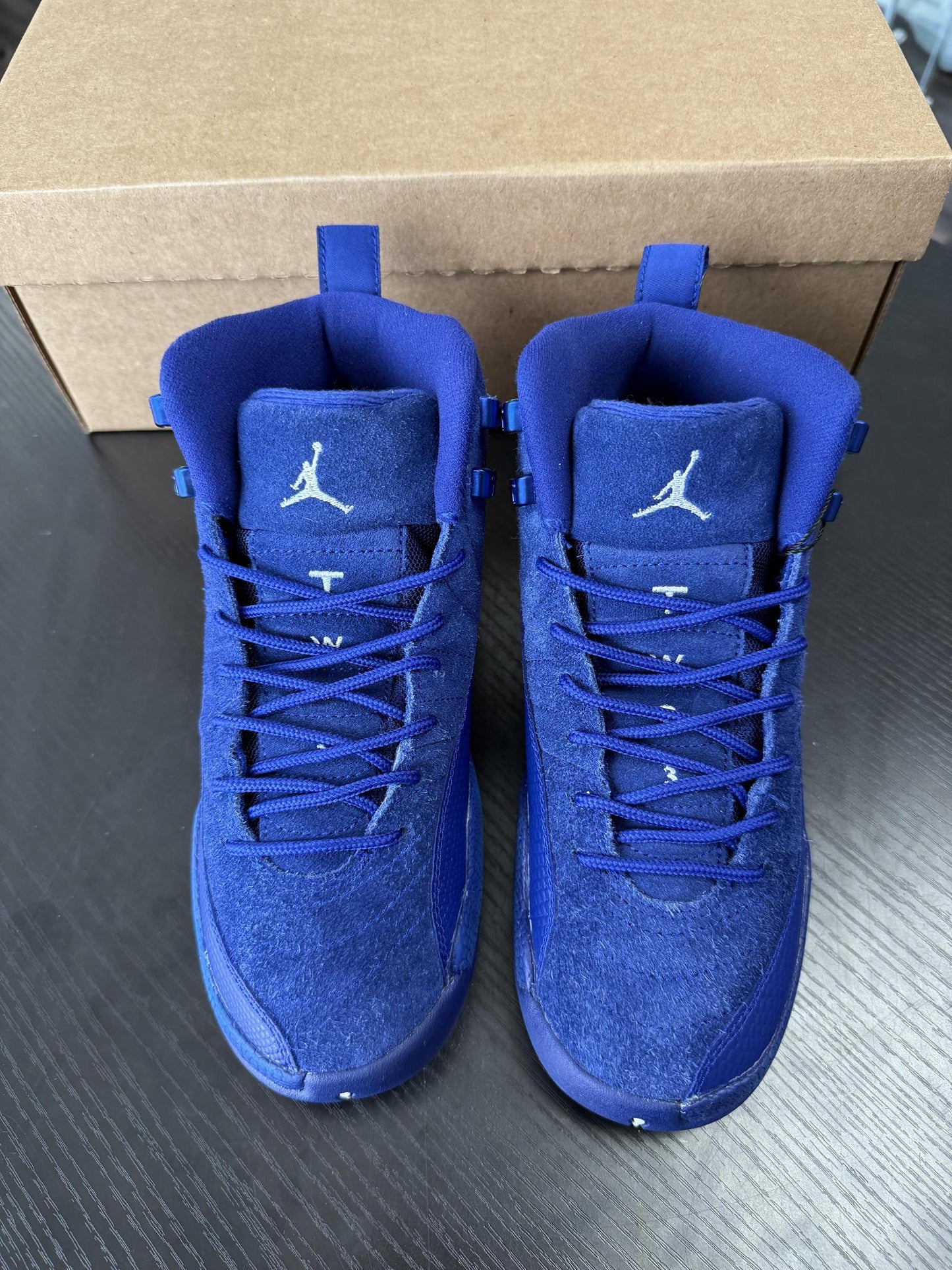 Jordan 12 "Blue Suede" Used Size 4.5Y/6W