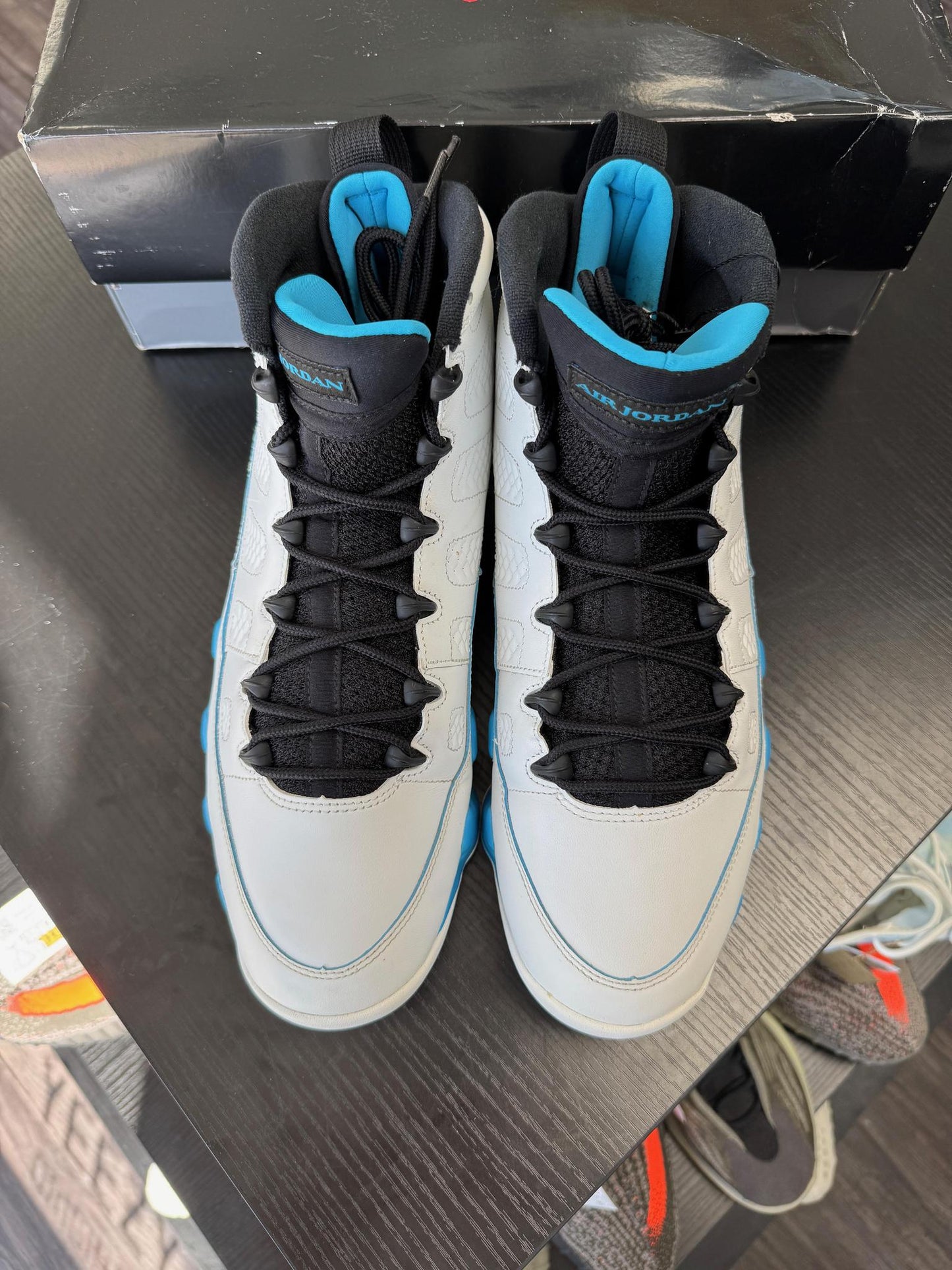 Jordan 9 "Powder Blue" Used Size 12