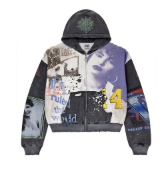 Vale Noise Zip Up "Black"