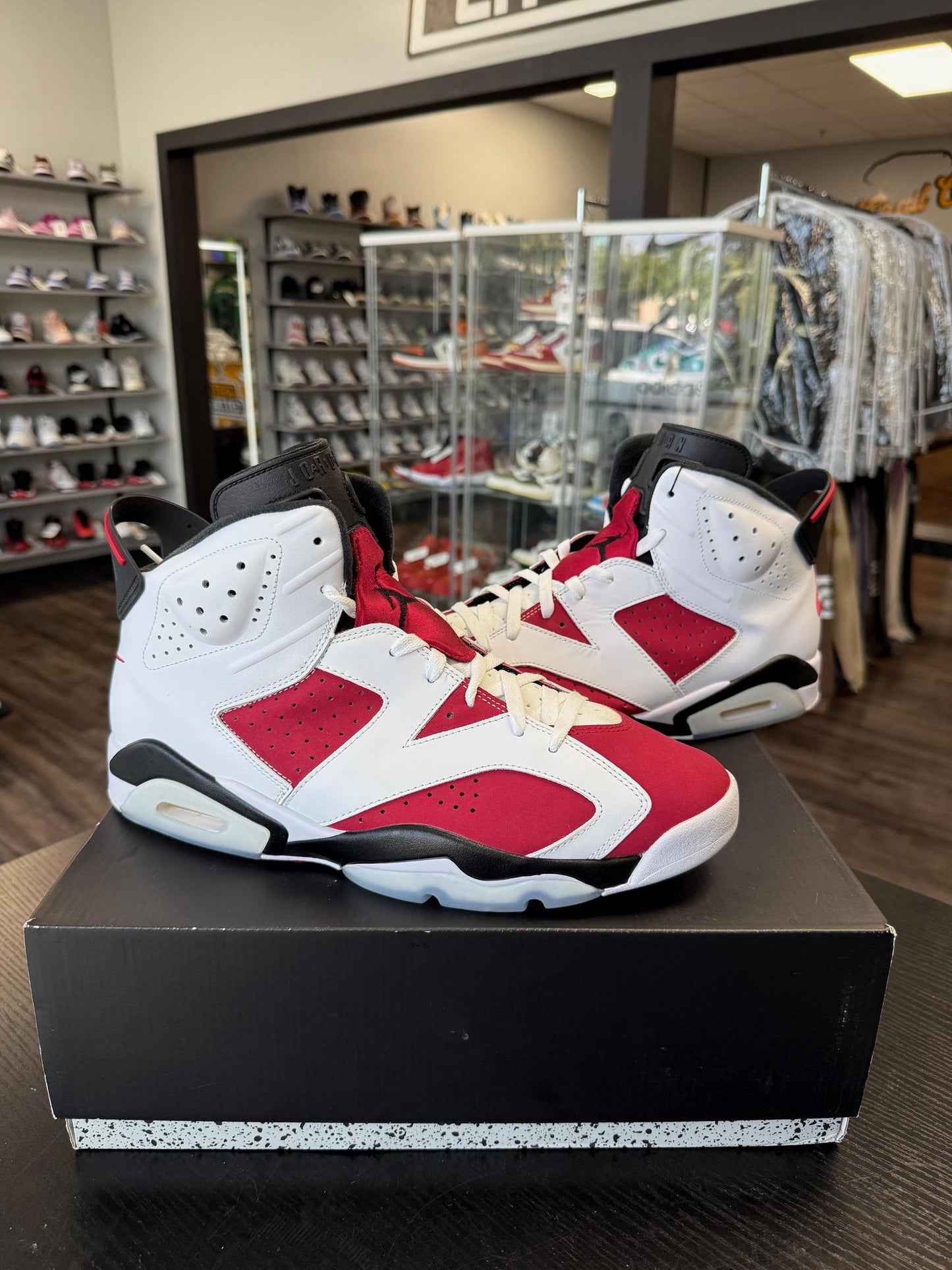 Jordan 6 "Carmine" Used Size 13
