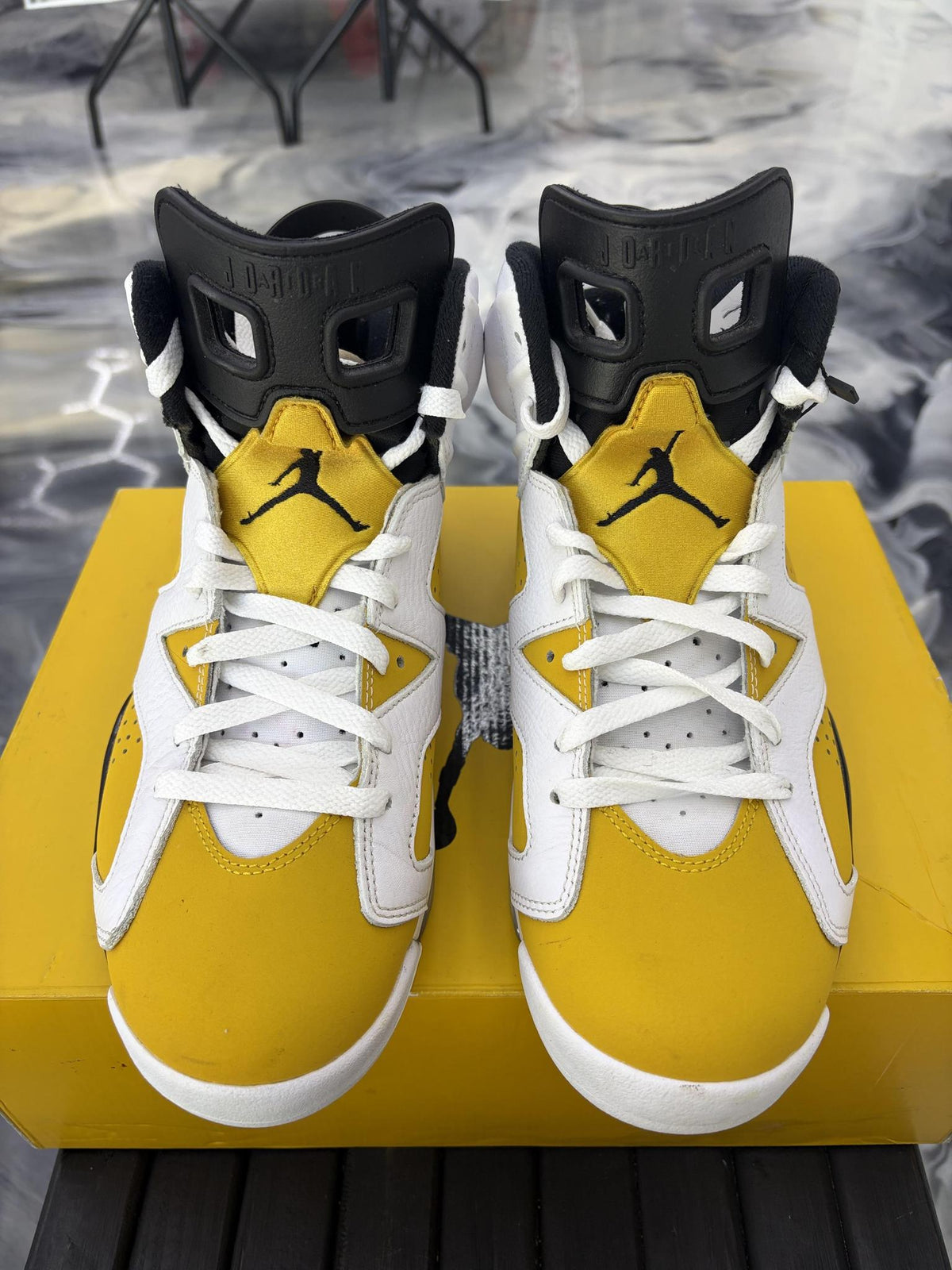 Jordan 6 "Yellow Ochre" Used Size 10.5