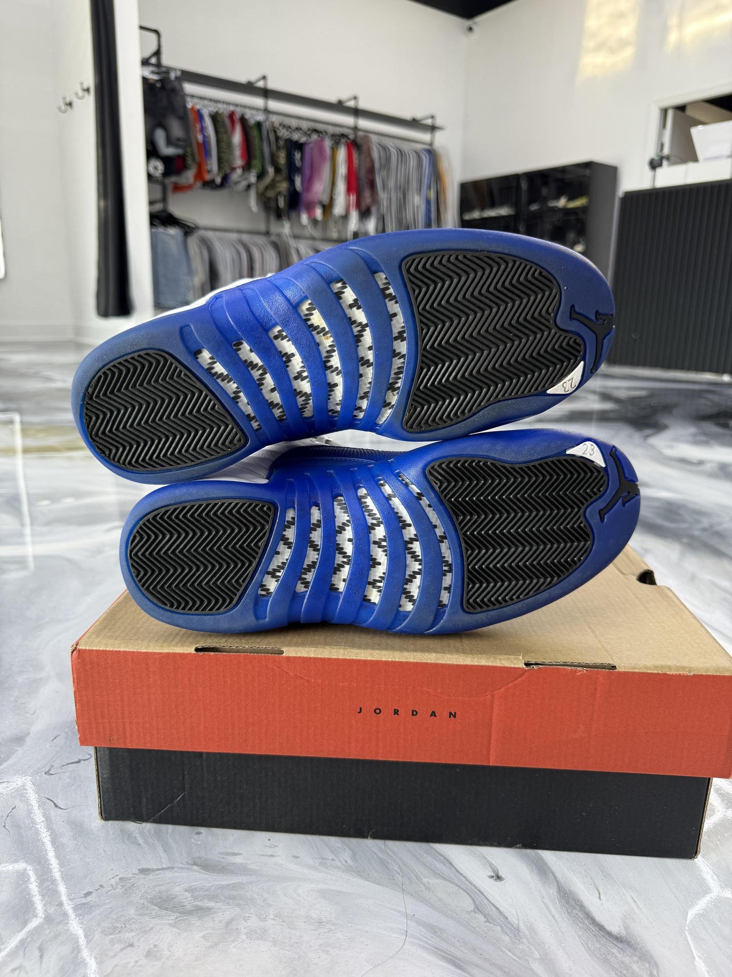 Jordan 12 "Blueberry" Used Size 11