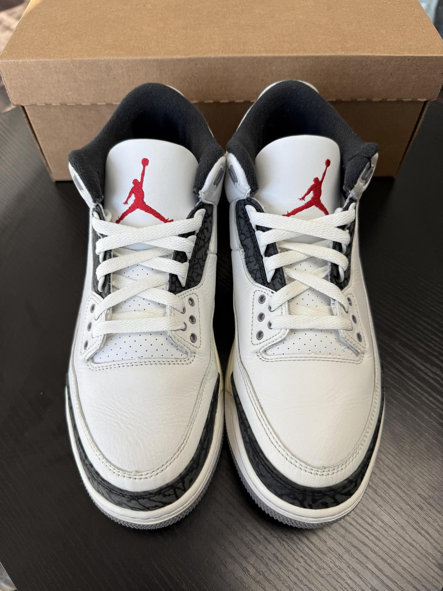 Jordan 3 "Grey Cement" Used Size 9.5