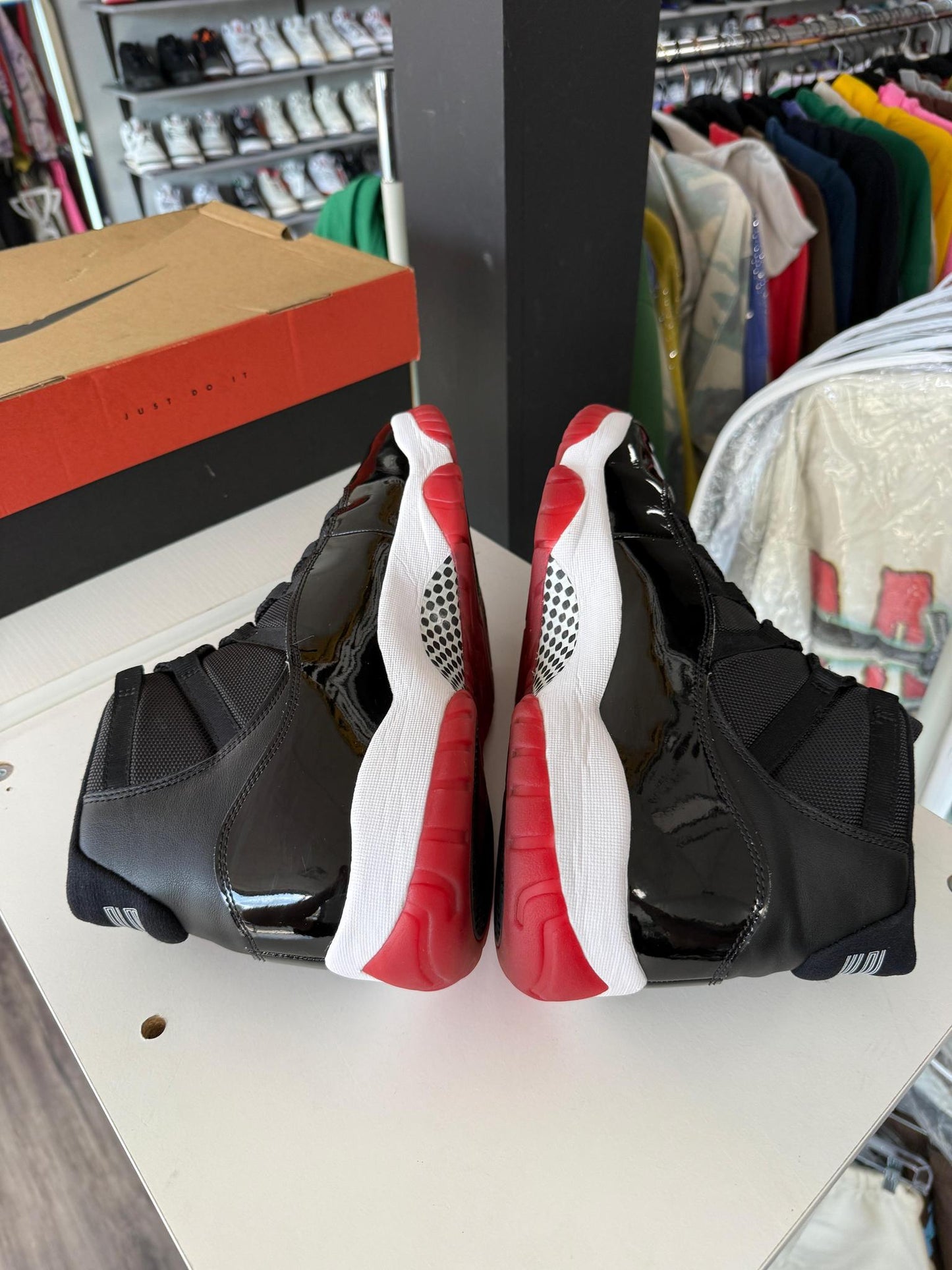 Jordan 11 "Bred" Used Size 14