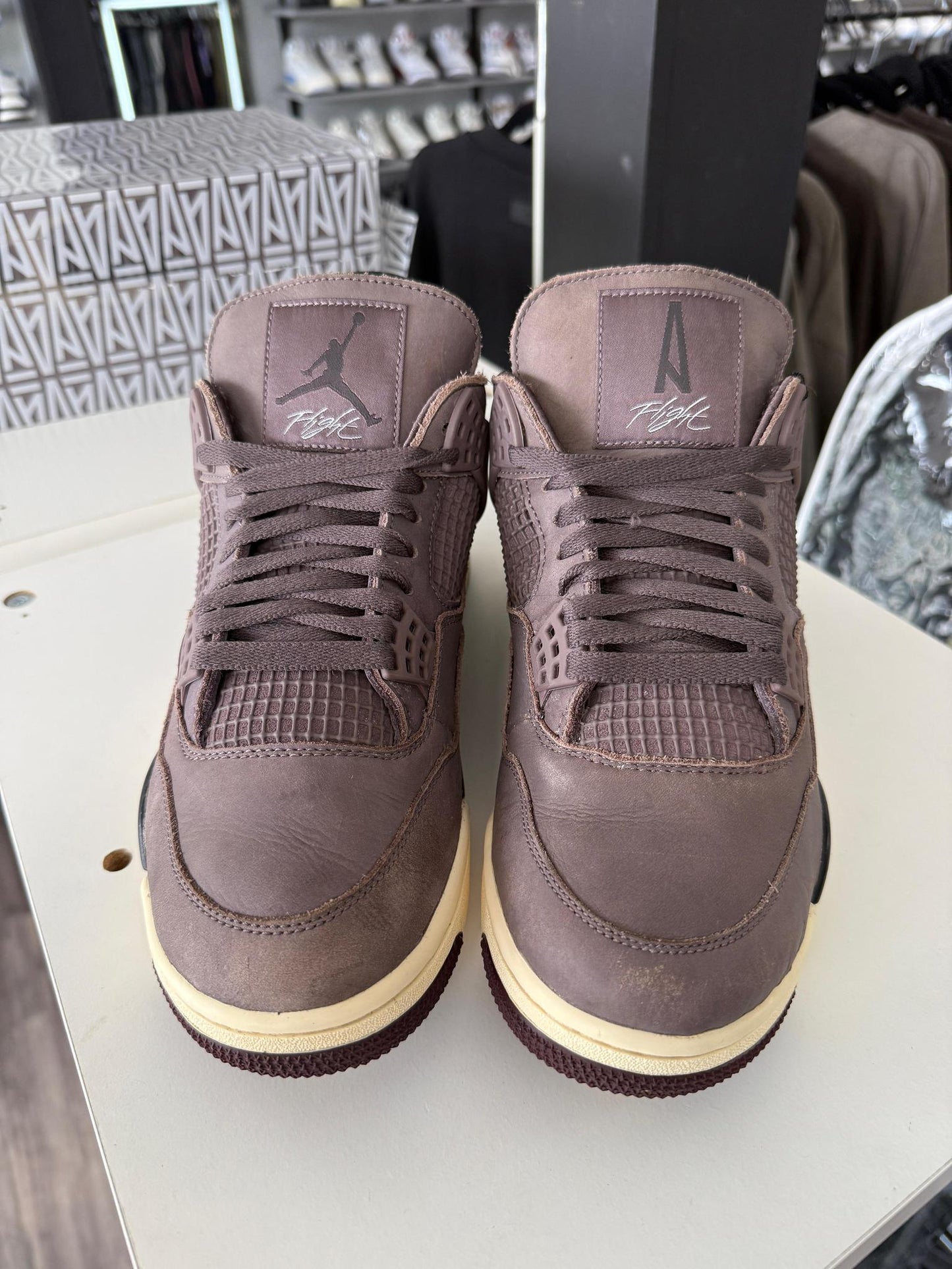 Jordan 4 x A Ma Maniere "Violet Ore" Used Size 9.5