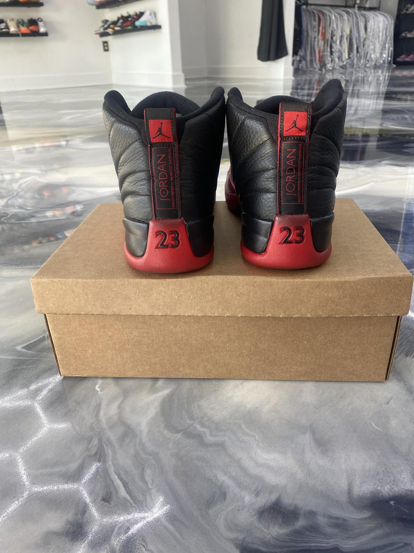 Jordan 12 "Flu Game" Used Size 10.5