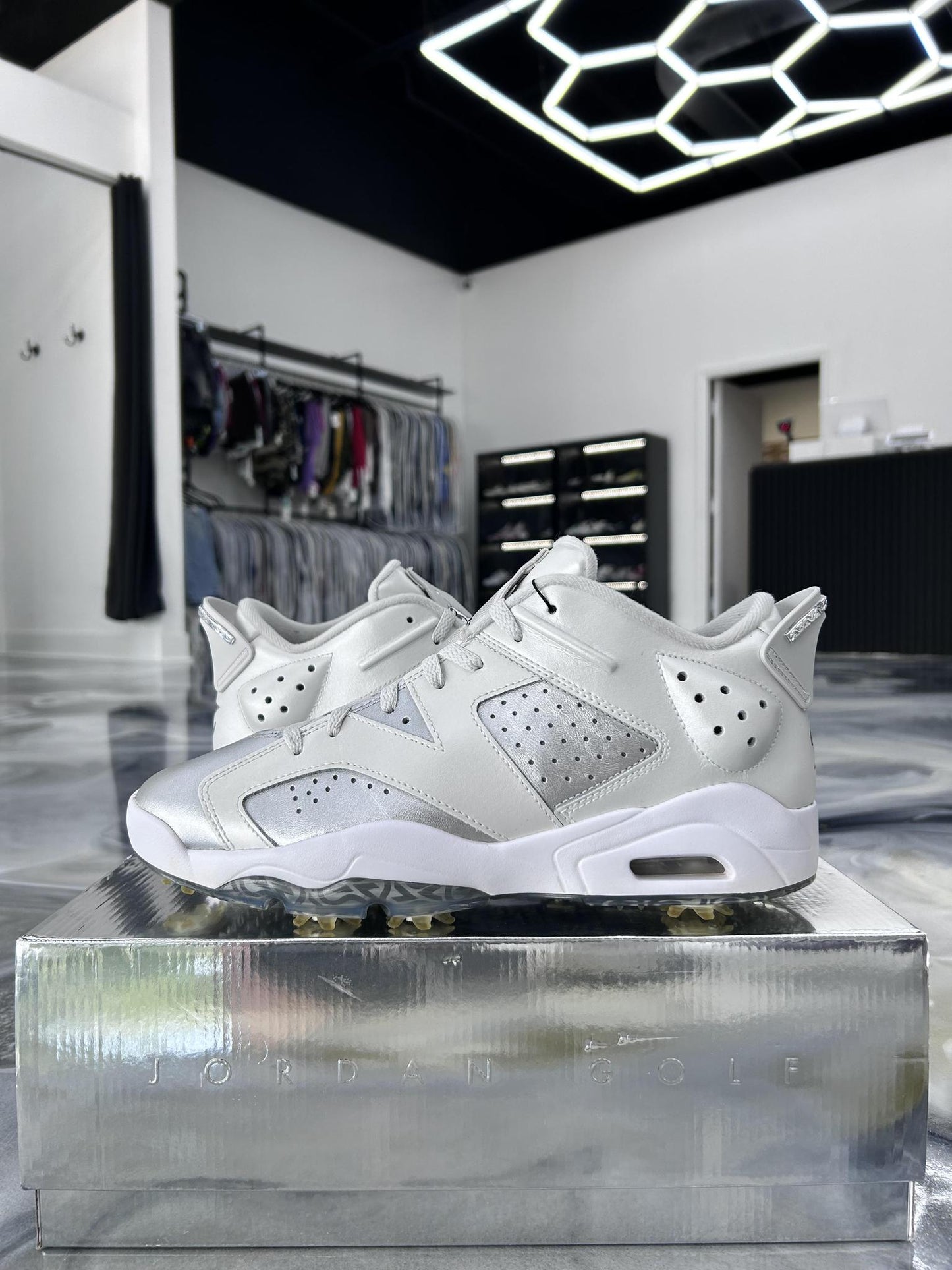 Jordan 6 Low Golf "Gift Giving Pack" Used Size 10.5