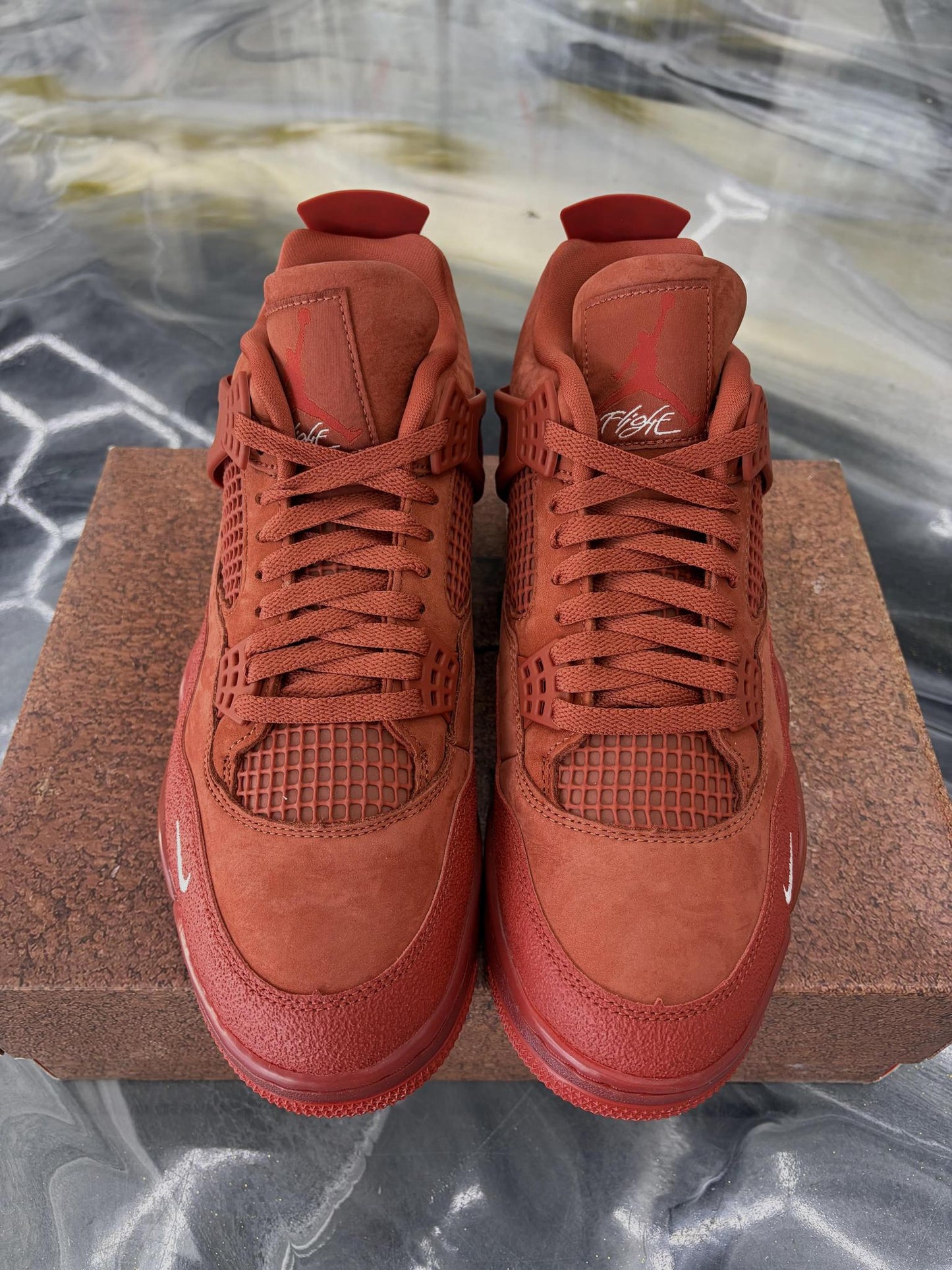 Jordan 4 x Nigel Sylvester "Brick By Brick" Used Size 10.5