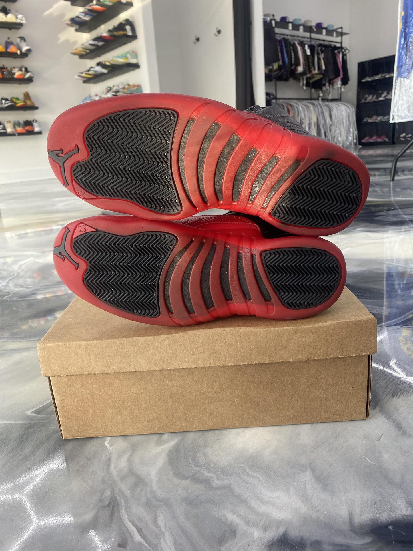 Jordan 12 "Flu Game" Used Size 10.5