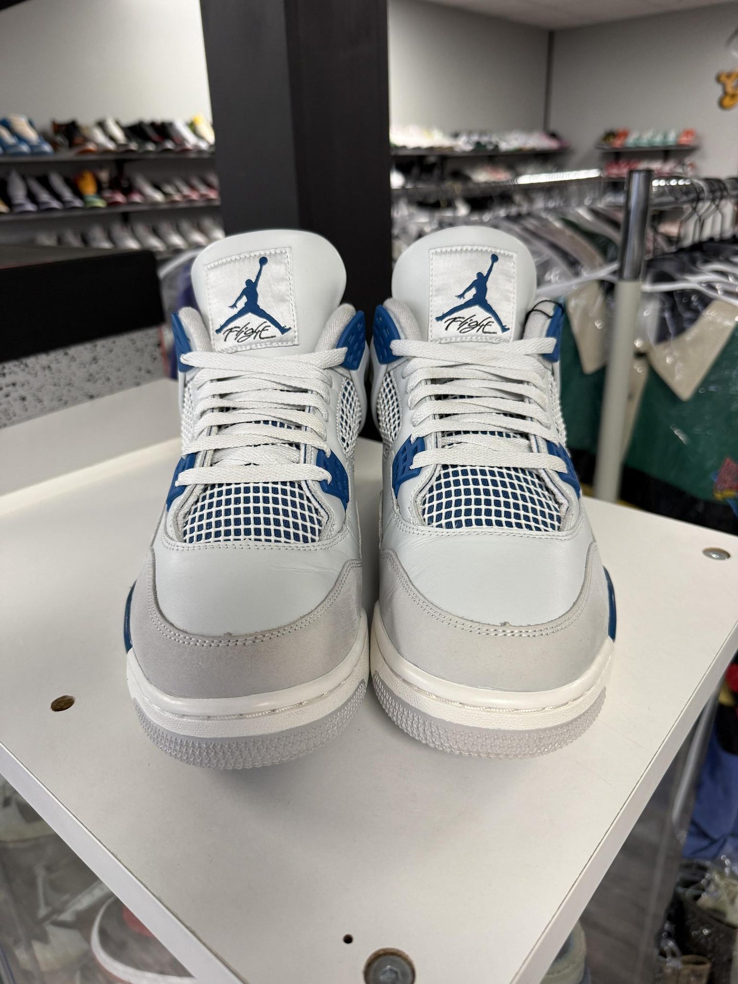 Jordan 4 "Military Blue" Used Size 12