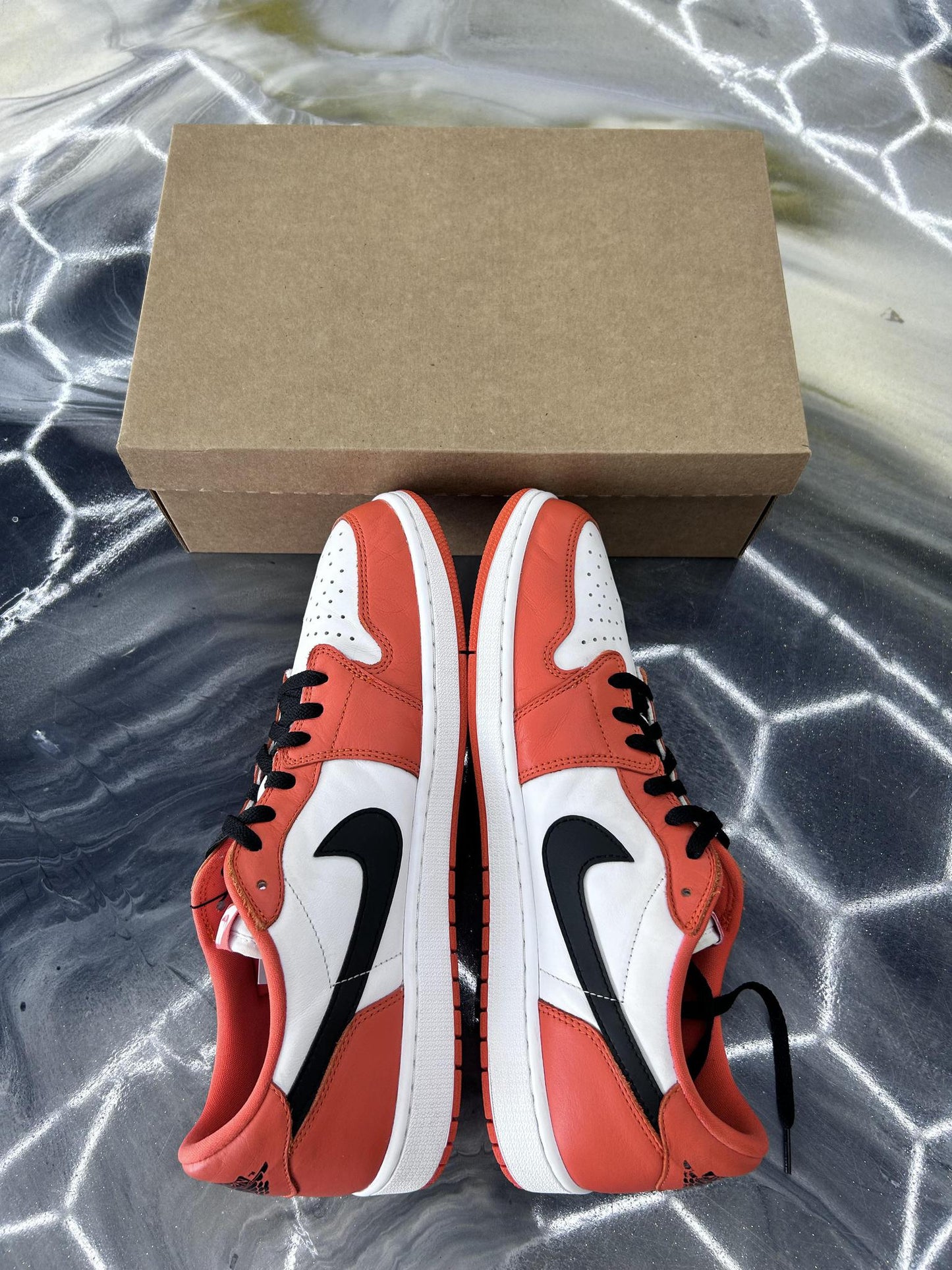 Jordan 1 Low "Starfish" Used Size 15