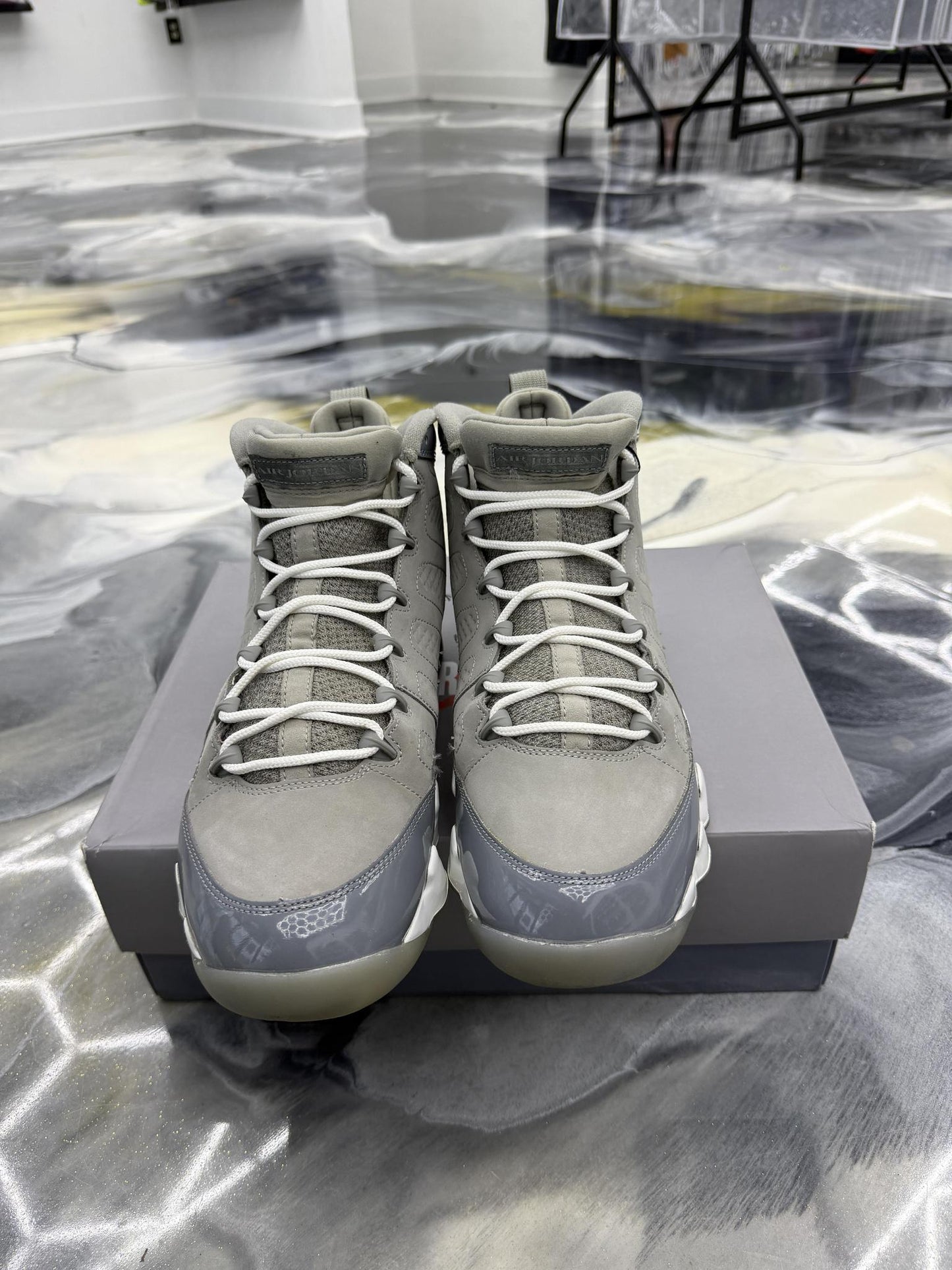 Jordan 9 "Cool Grey" Used Size 13