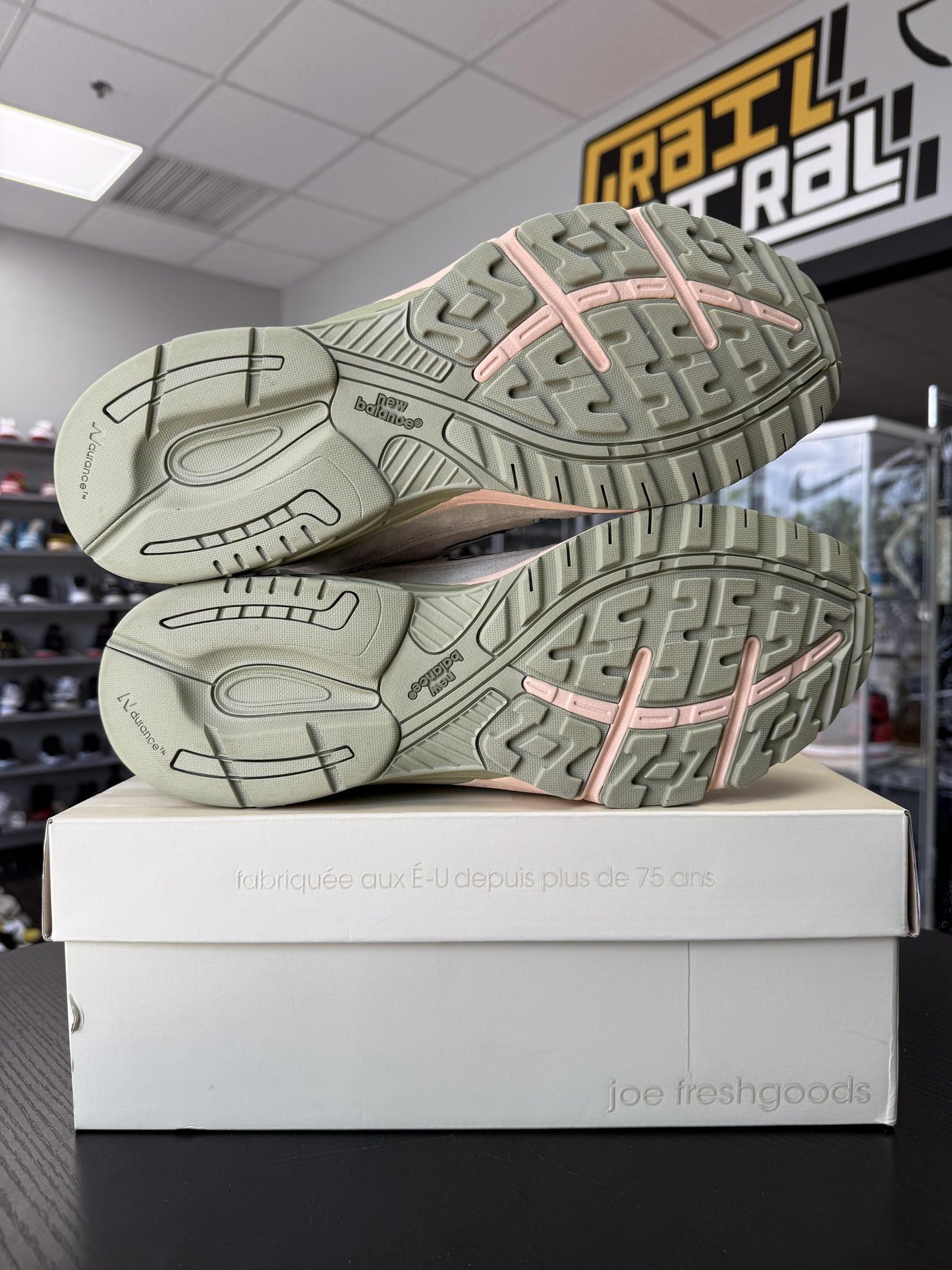 New Balance 993 x JFG "Art Sage" Used Size 13