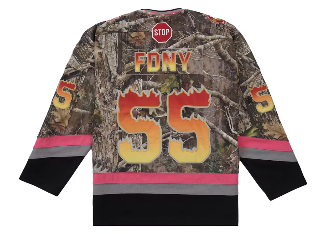 Supreme FDNY Hockey Jersey "Camo"
