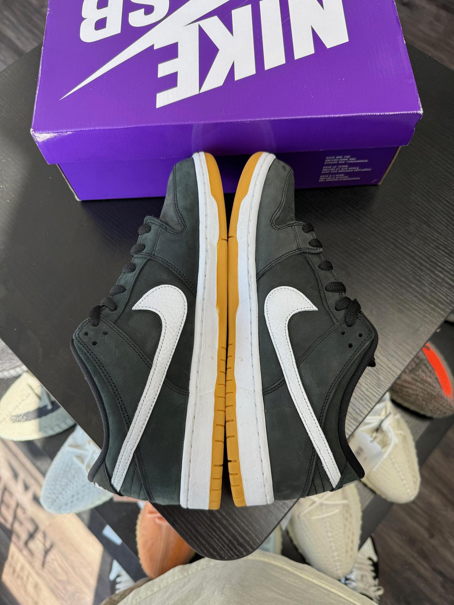 Nike SB Dunk Low "Black Gum" Used Size 11