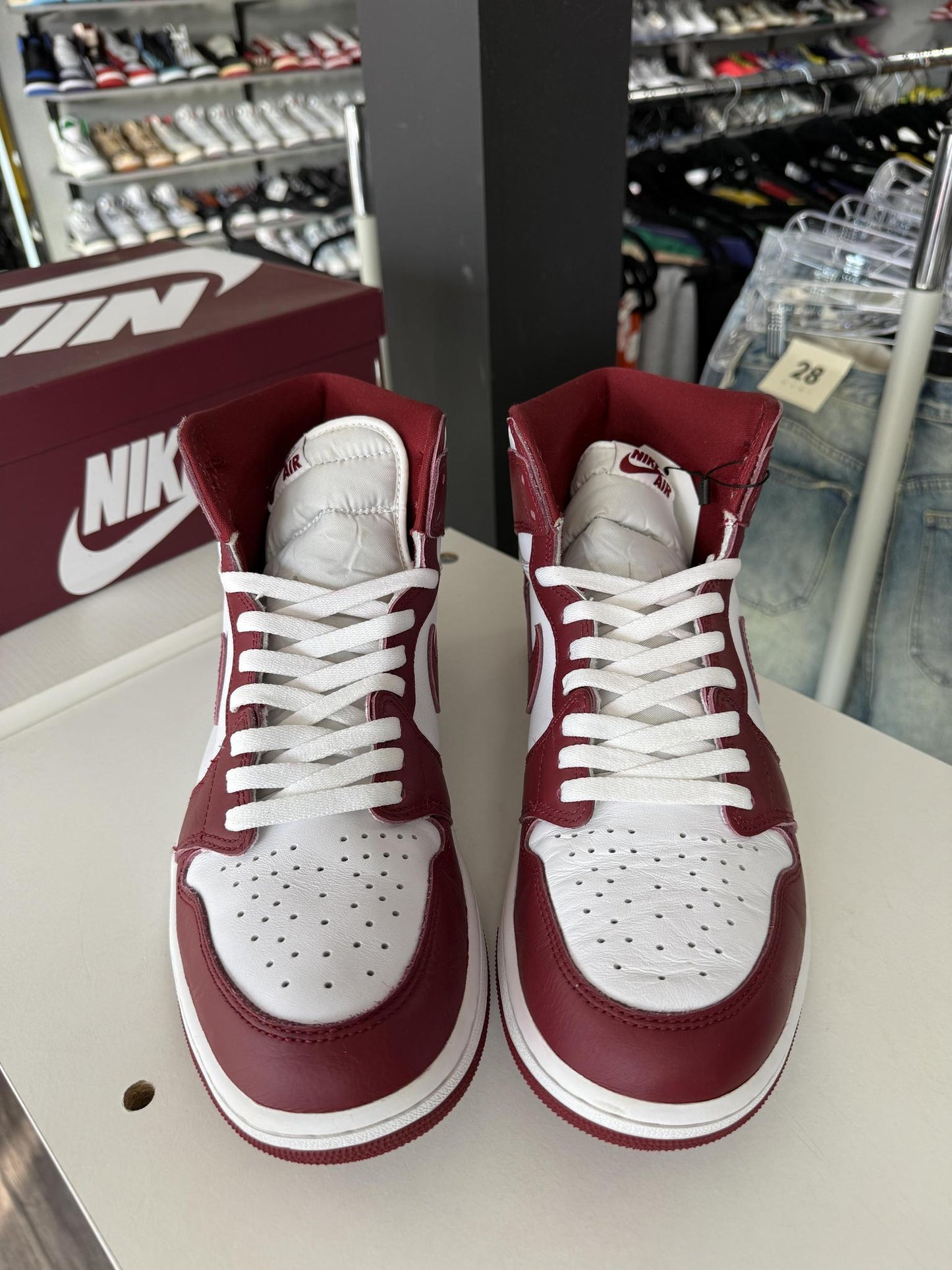 Jordan 1 "Team Red" Used Size 11.5