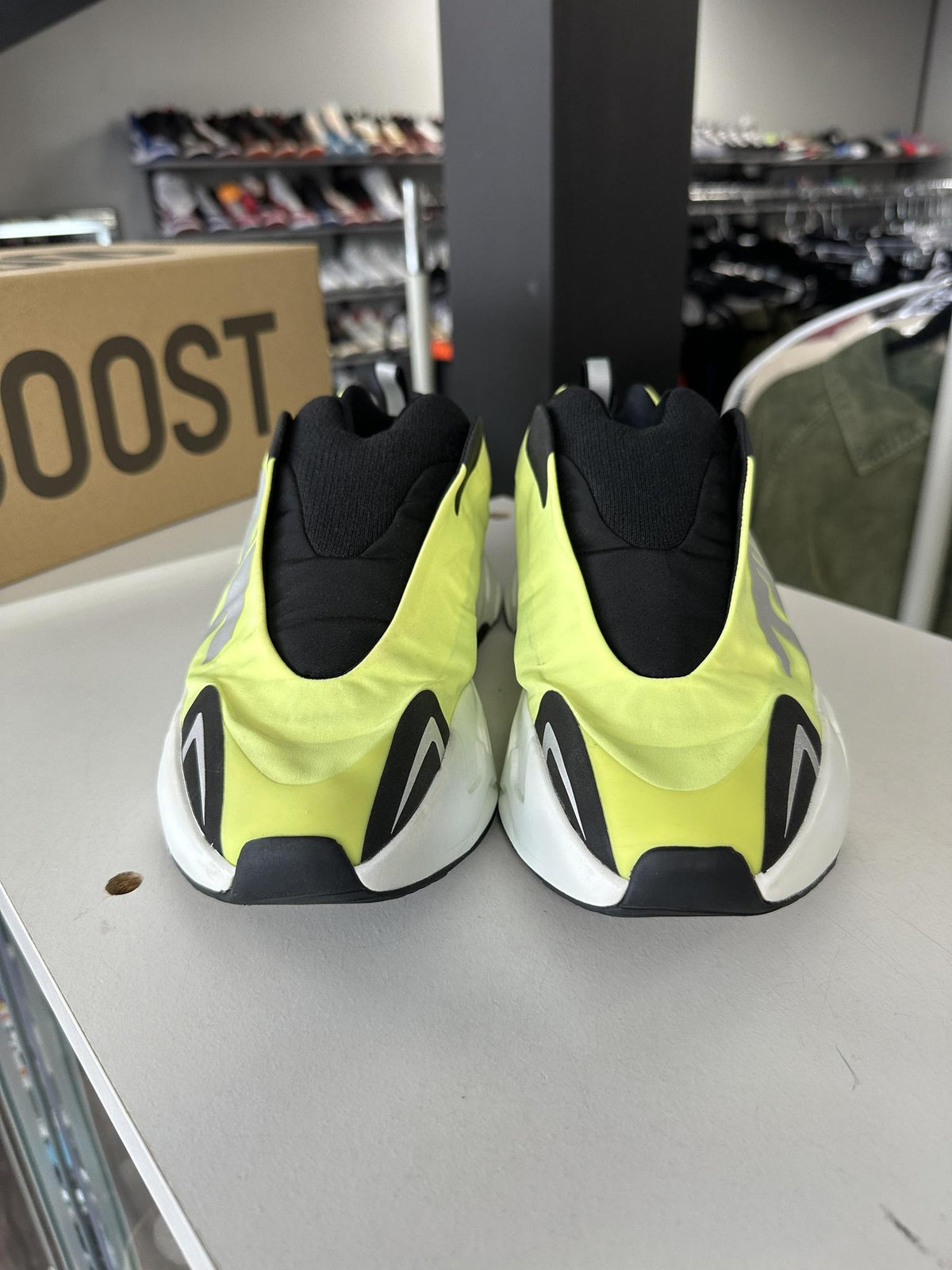 Adidas Yeezy 700 MNVN "Volt" Used Size 7Y/8.5W