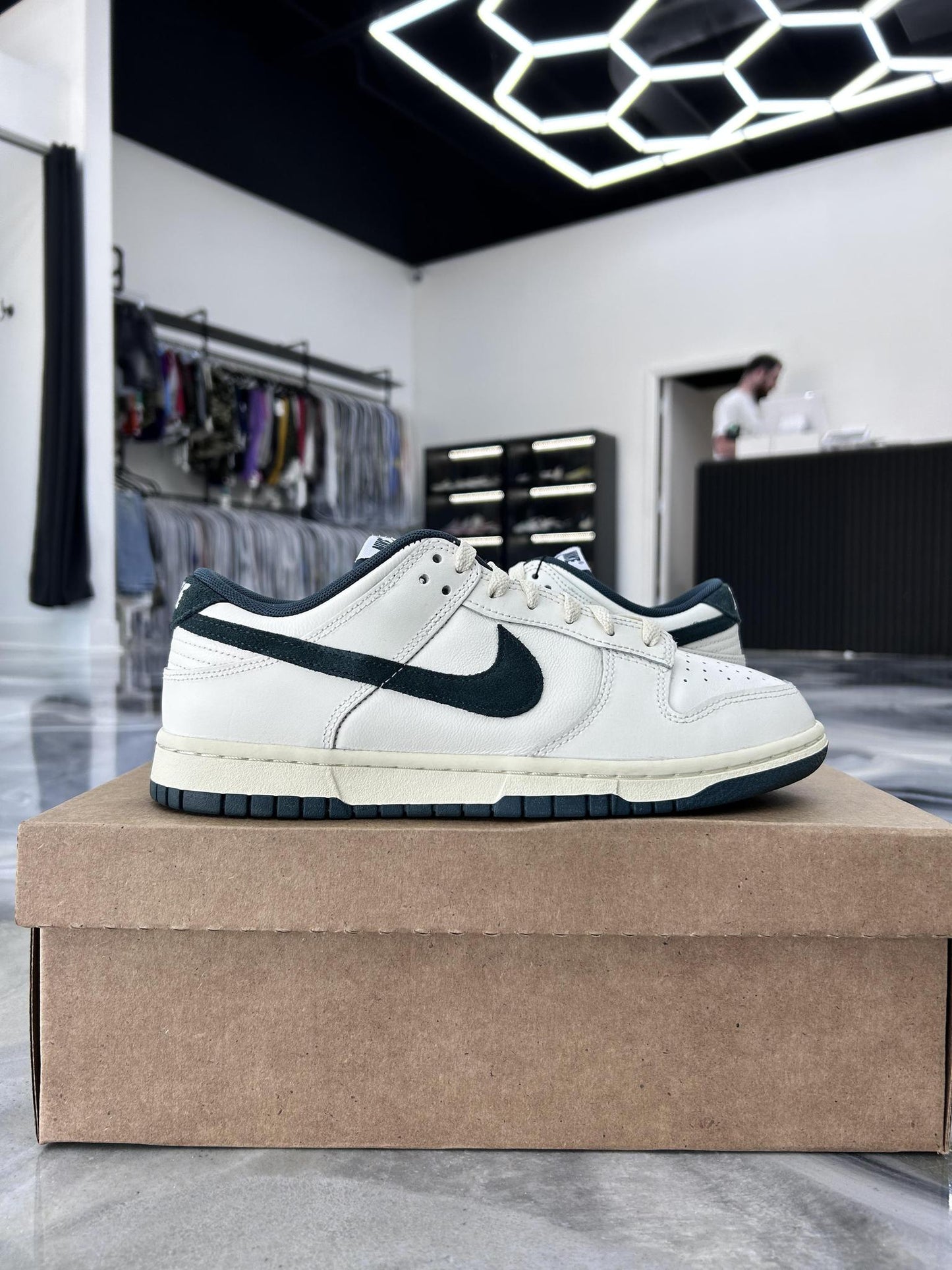 Nike Dunk Low "Athletic Dept" Green Used Size 8.5