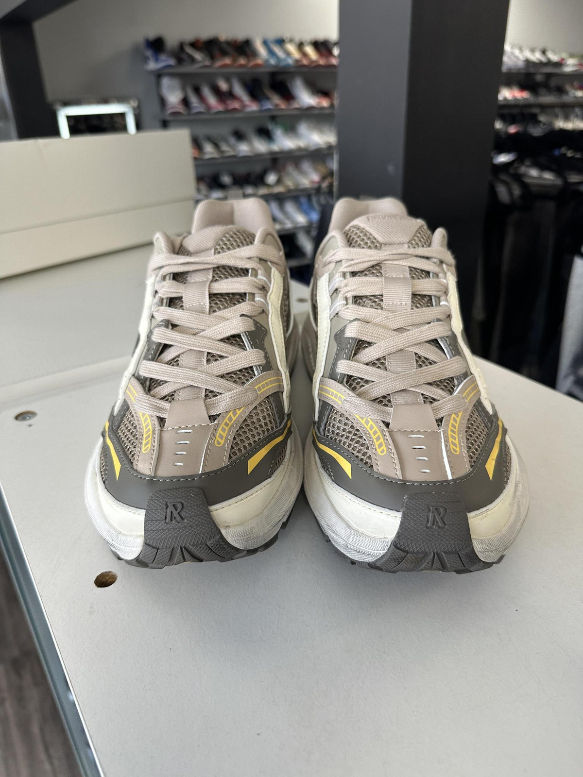 Represent Track Sneaker "Brown Beige" Size 10.5 Used