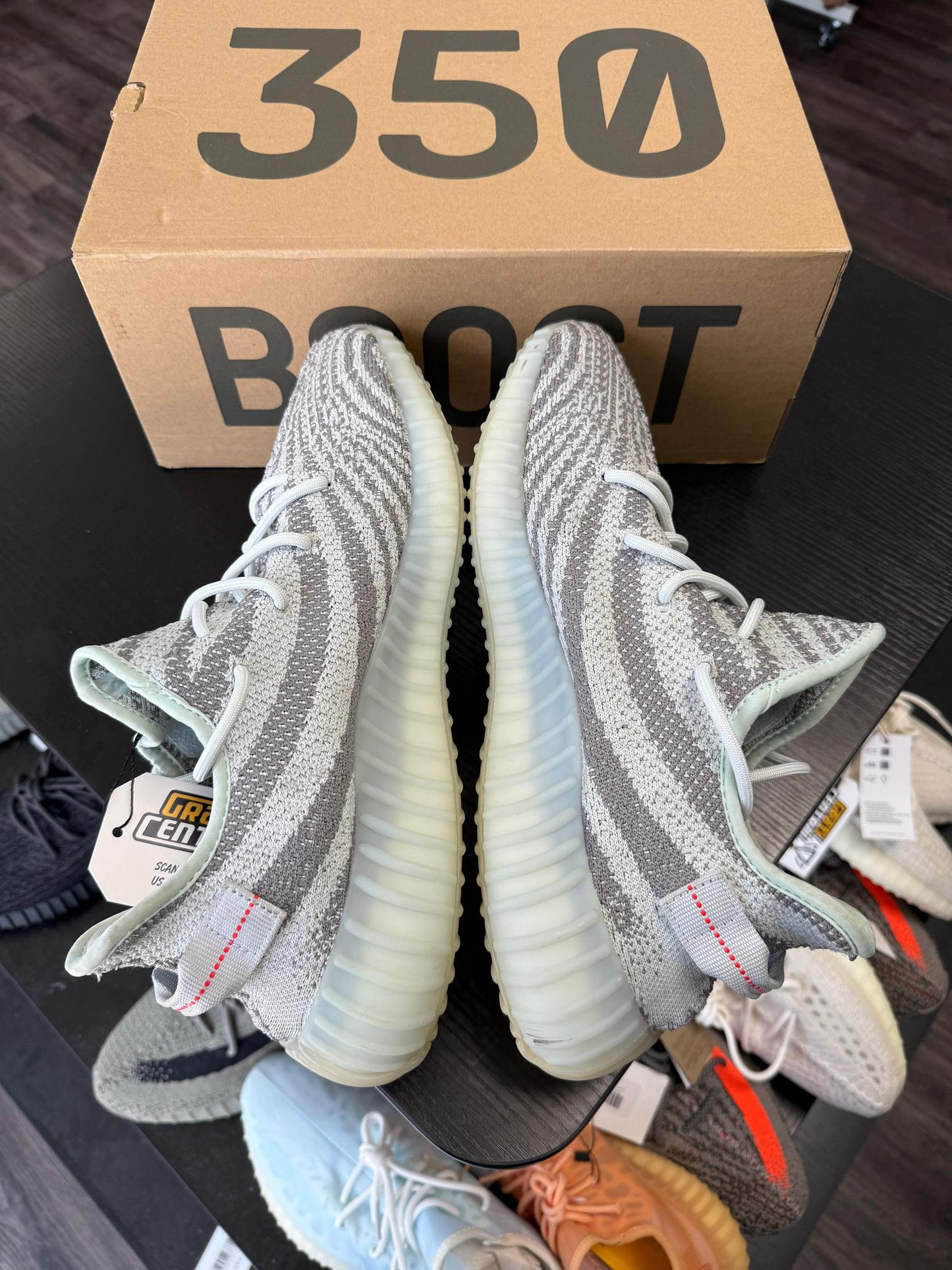 Yeezy 350 V2 "Blue Tint" Used Size 13