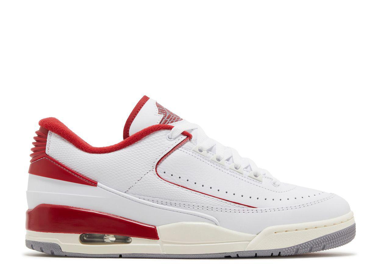 Jordan 2/3 White Varsity Red
