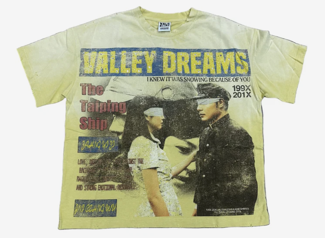 Vale The Cross Tee "Bling Yellow"