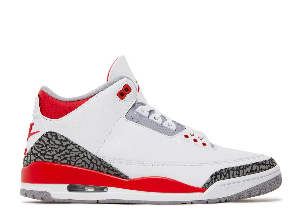 Jordan 3 "Fire Red"