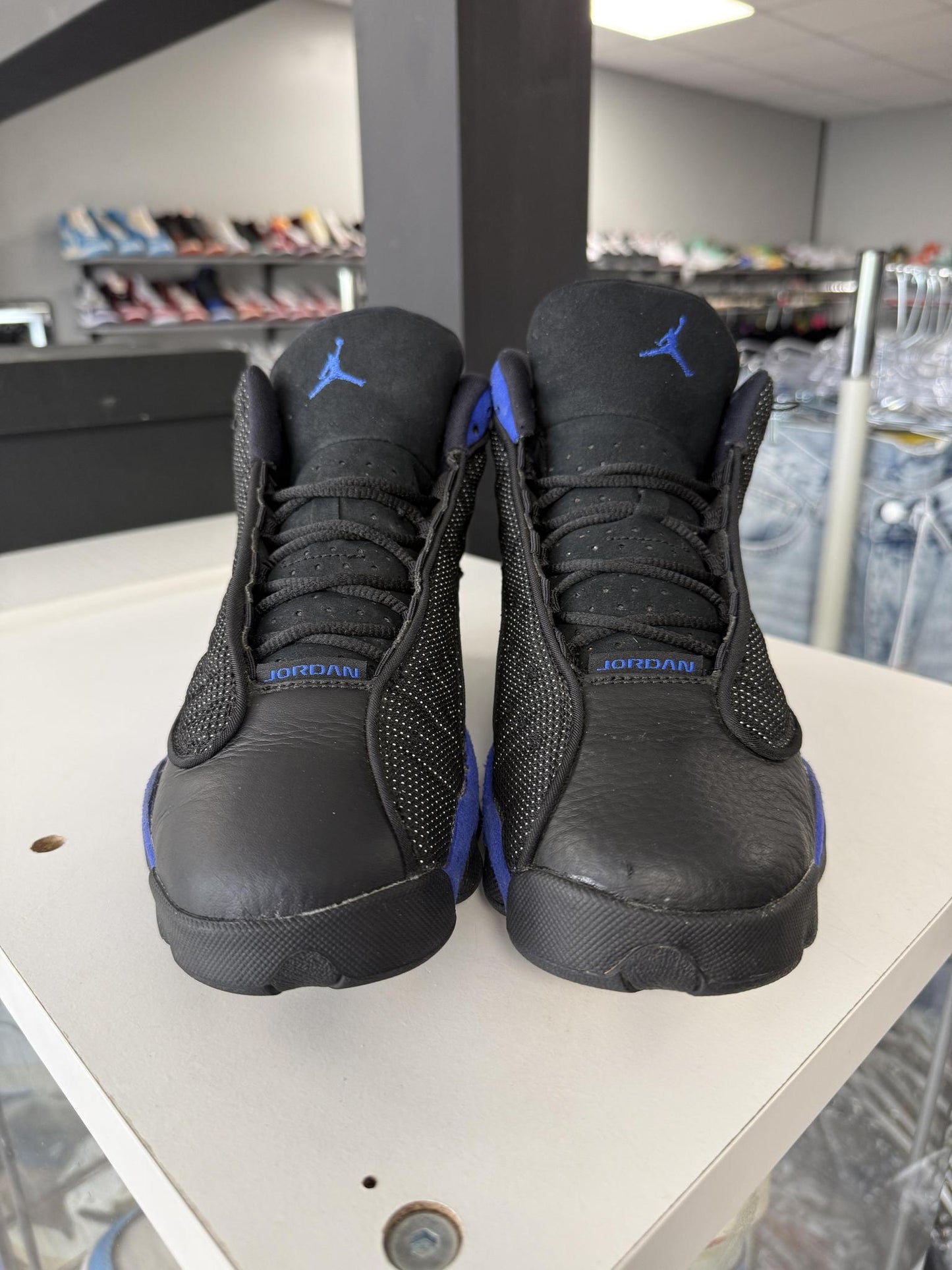 Jordan 13 Black "Hyper Royal" Used Size 7Y/8.5W