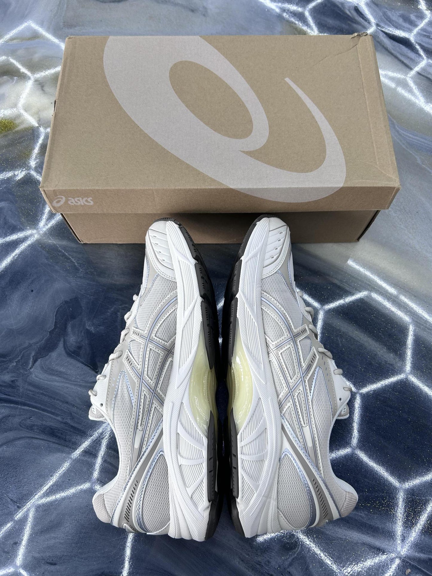 Asics 2160 "Oatmeal/Taupe" Used Size 14