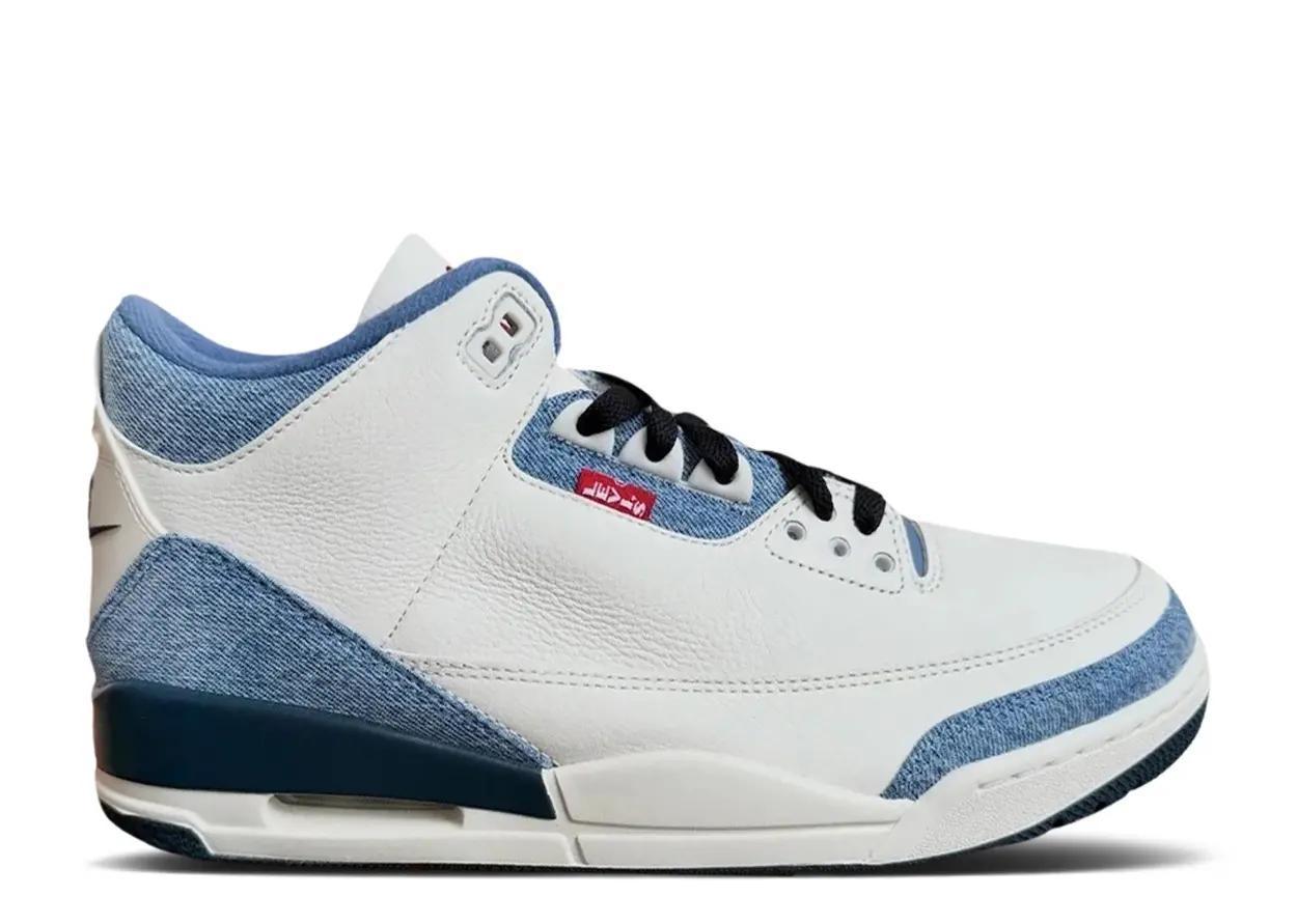 Jordan 3 X Levi's All Star "Denim/Sail"