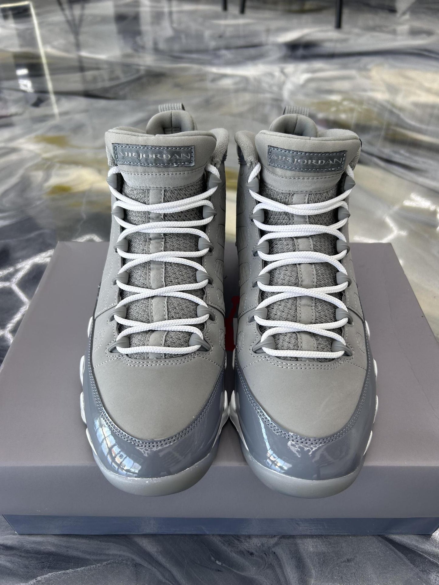 Jordan 9 "Cool Grey" Used Size 9.5