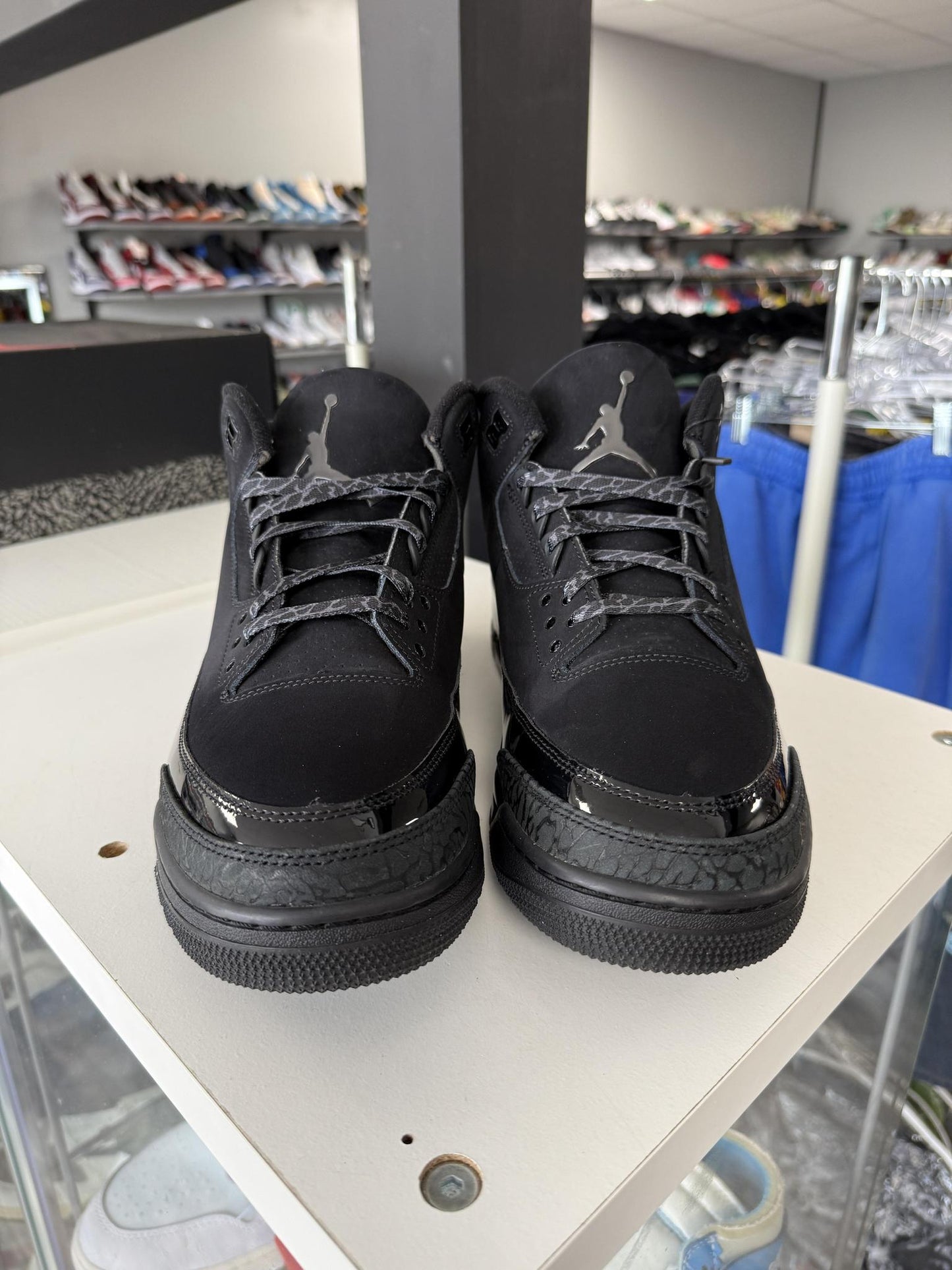 Jordan 3 "Black Cat" Used Size 13
