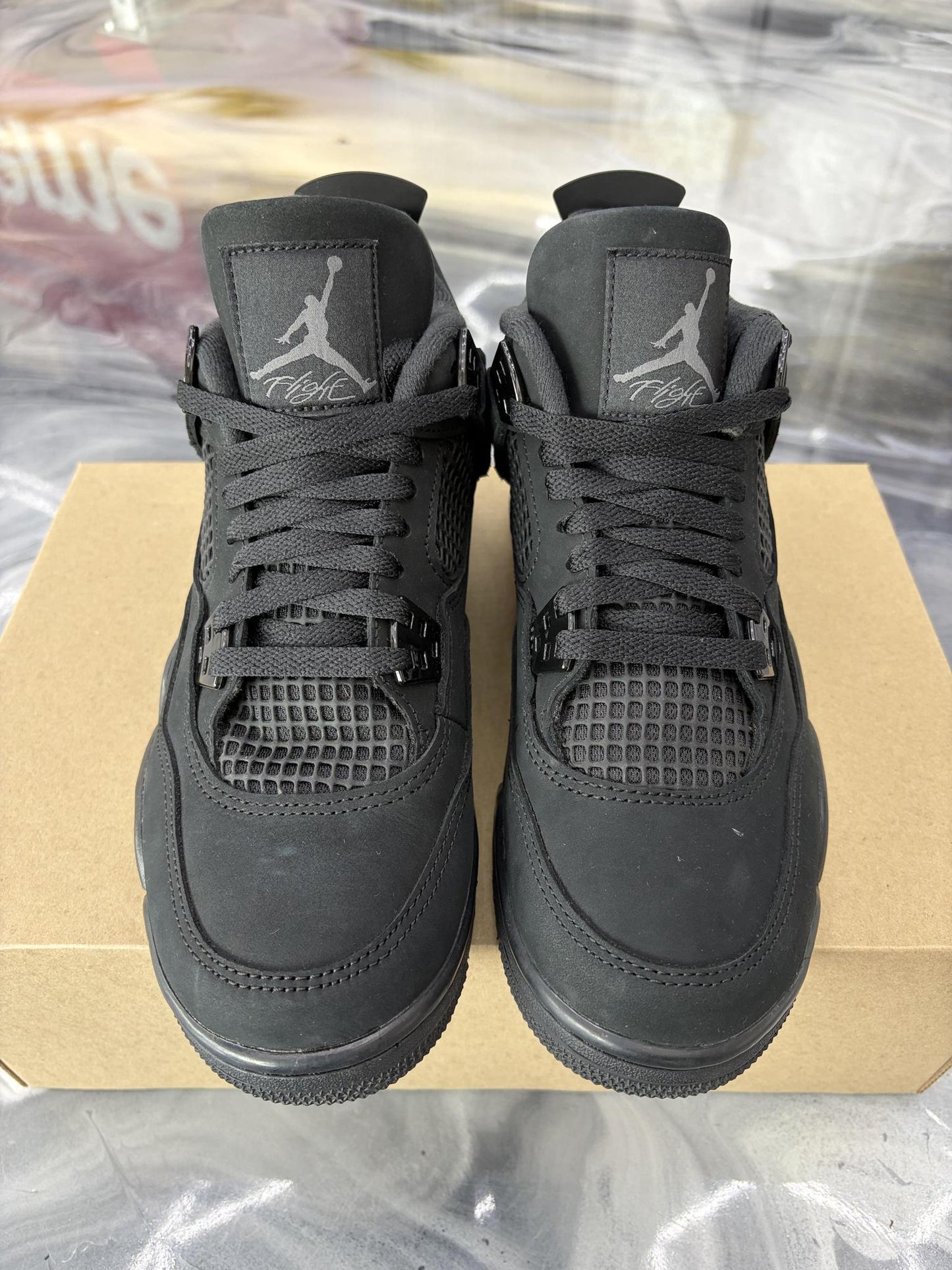 Jordan 4 "Black Cat" Used Size 7Y/8.5W